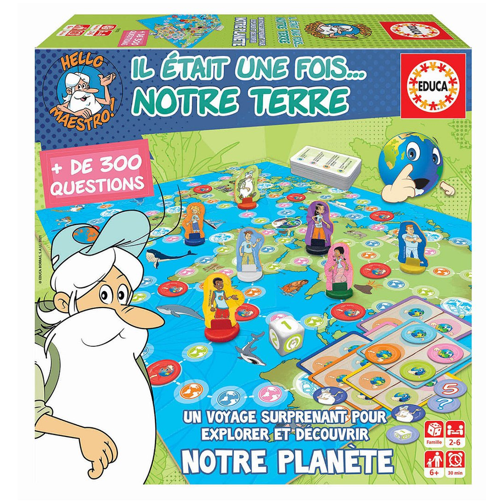 Jeu Il Était Une Fois… Notre Terre - Le Jeu