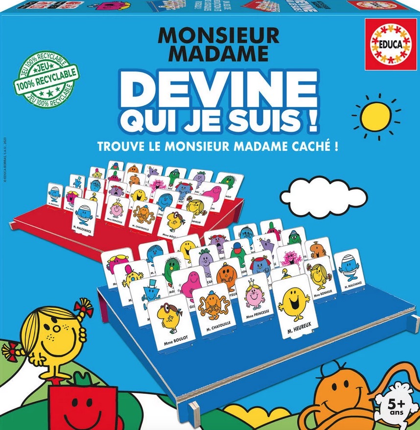 DEVINE QUI JE SUIS M MME