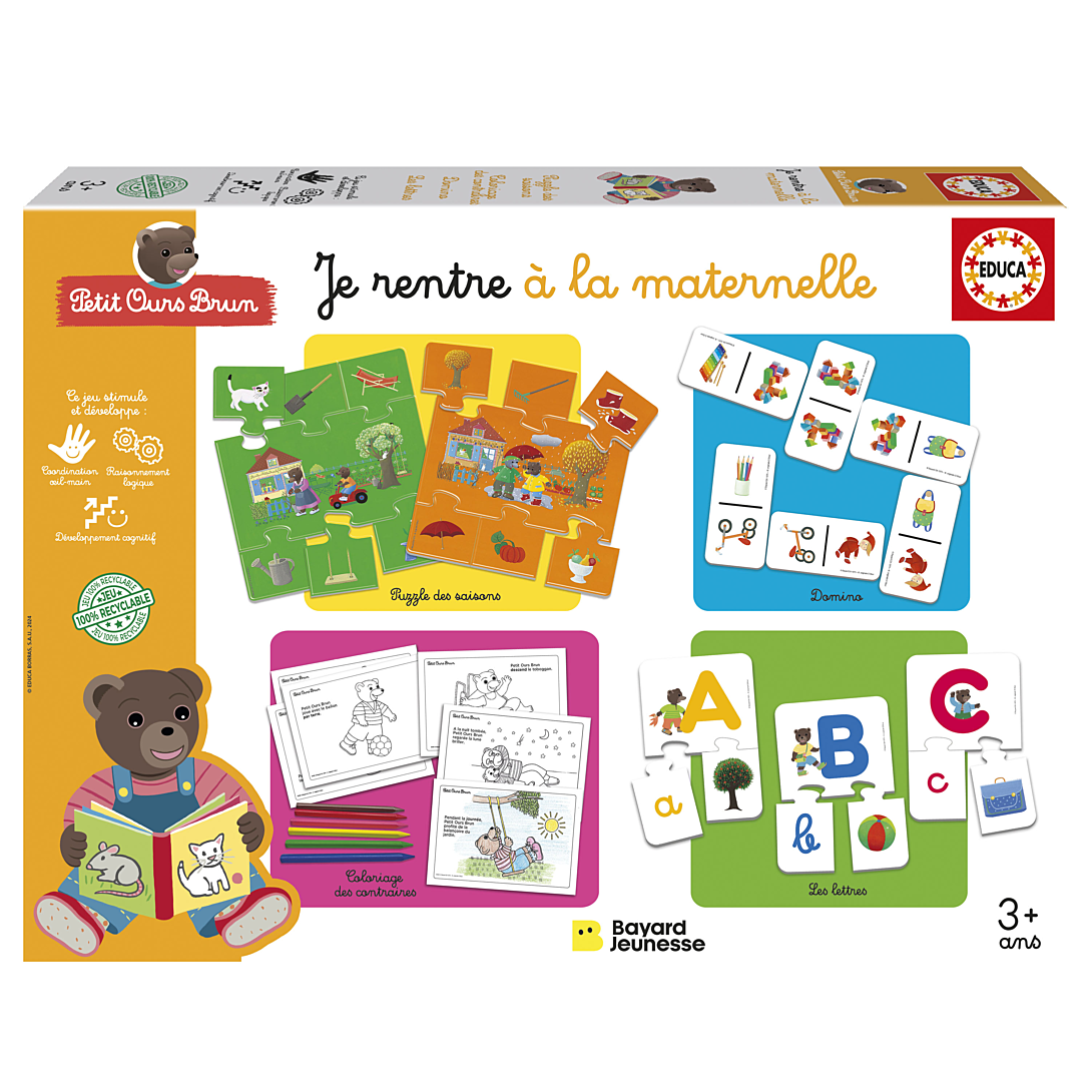 Educa Petit Ours Je rentre à la Maternelle 20003 - vue 4