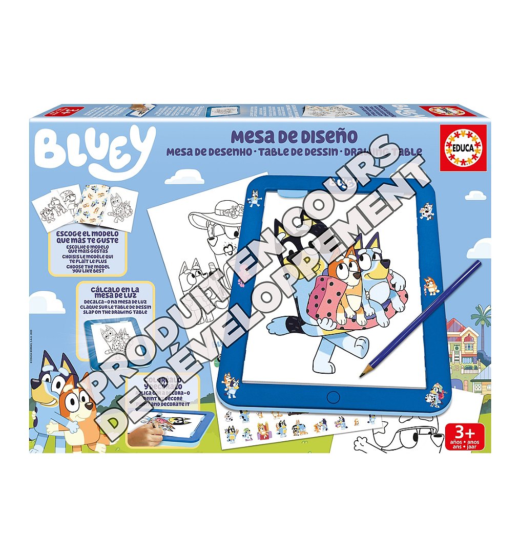 Tablette à dessin Bluey