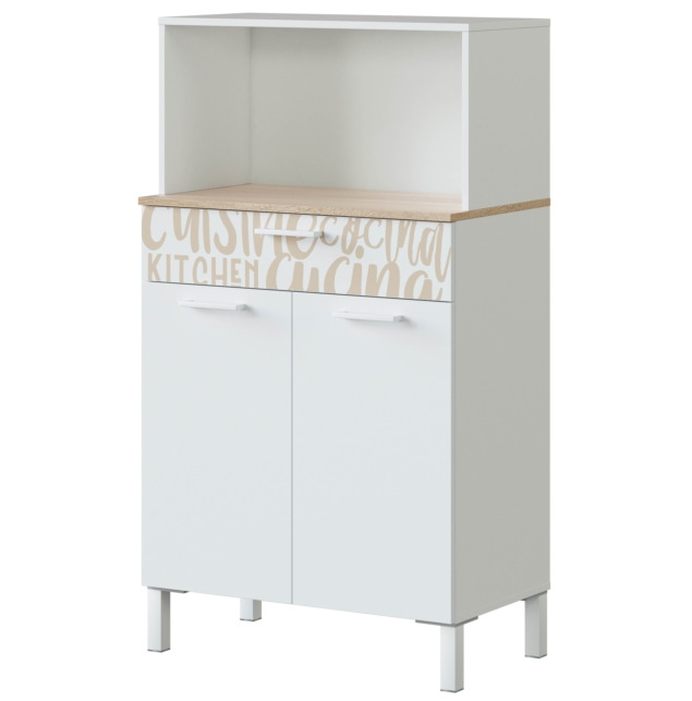 Buffet de cuisine 2 portes et 1 tiroir