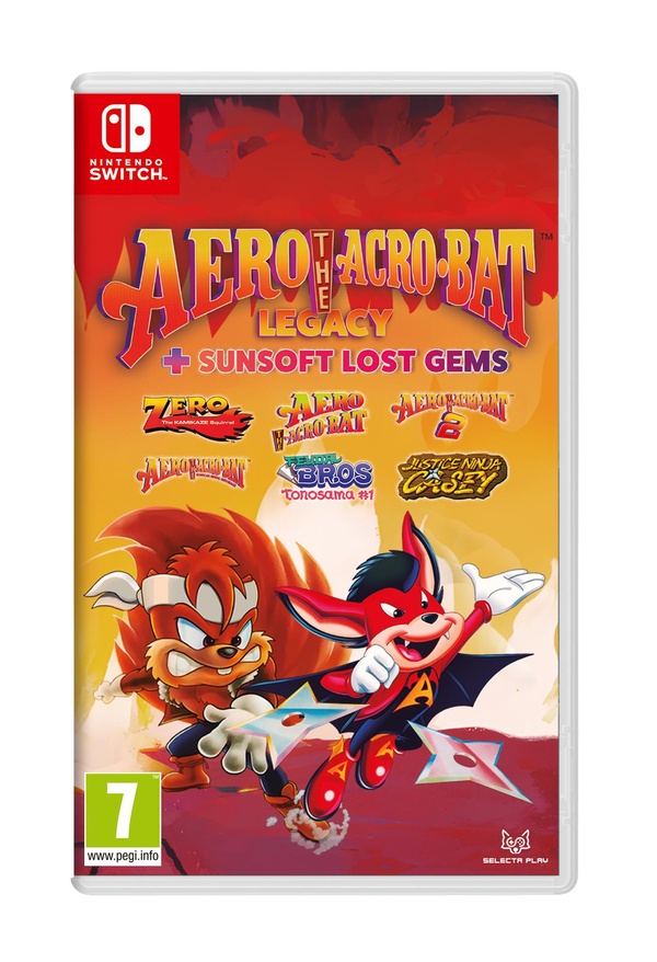 Aero The Acro-Bat Legacy + Sunsoft Lost Gems (SWITCH)
