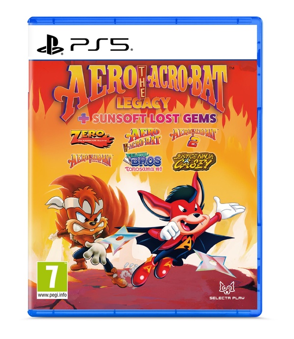 Aero The Acro-Bat Legacy + Sunsoft Lost Gems (PS5)