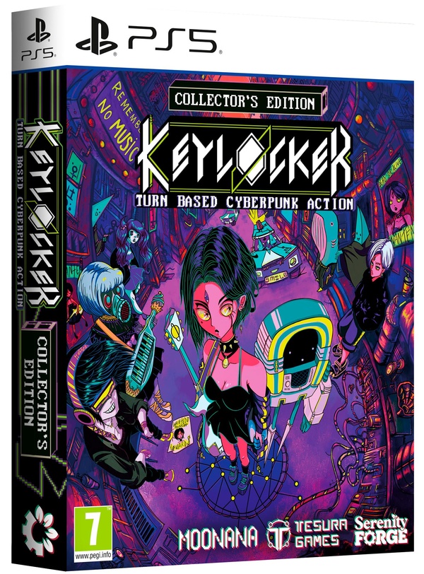 Keylocker: Turn Based Cyberpunk Action - Collector's Edition (PS5)