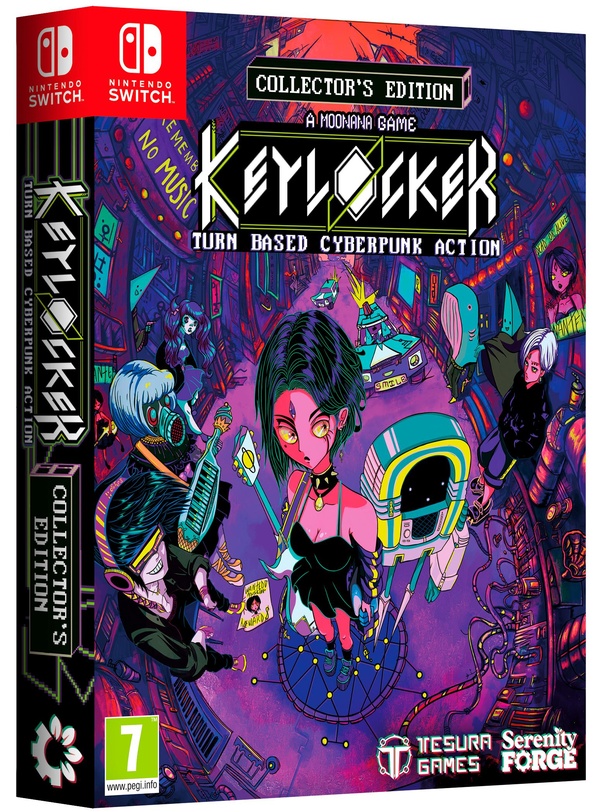 Keylocker: Turn Based Cyberpunk Action - Collector's Edition (SWITCH)