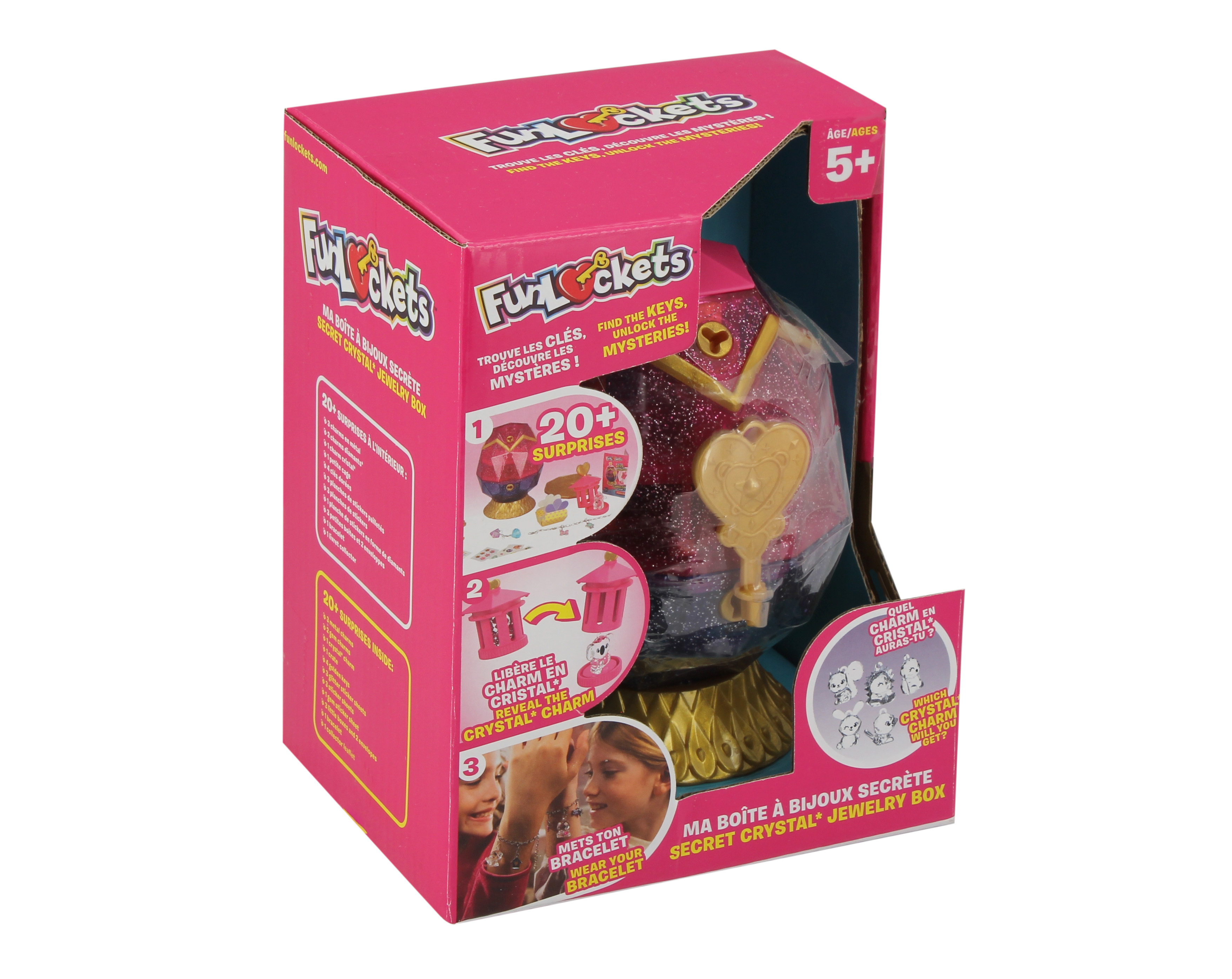 Boîte à Bijoux KD Funlockets Ma Boîte à Bijoux Secrète Découvre plus de 20 surprises à 'intérieur - vue 2