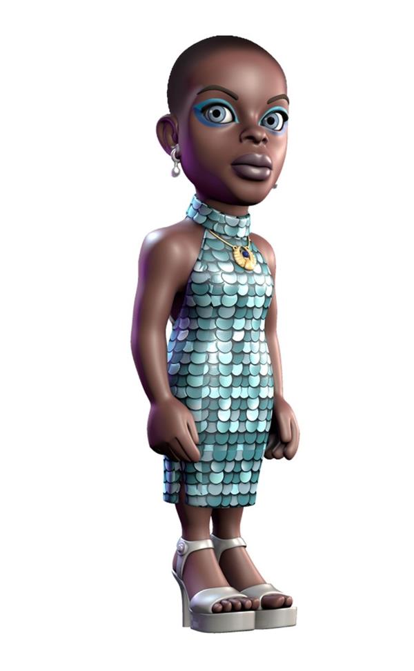 MERCREDI Bianca Barclay Figurine Minix