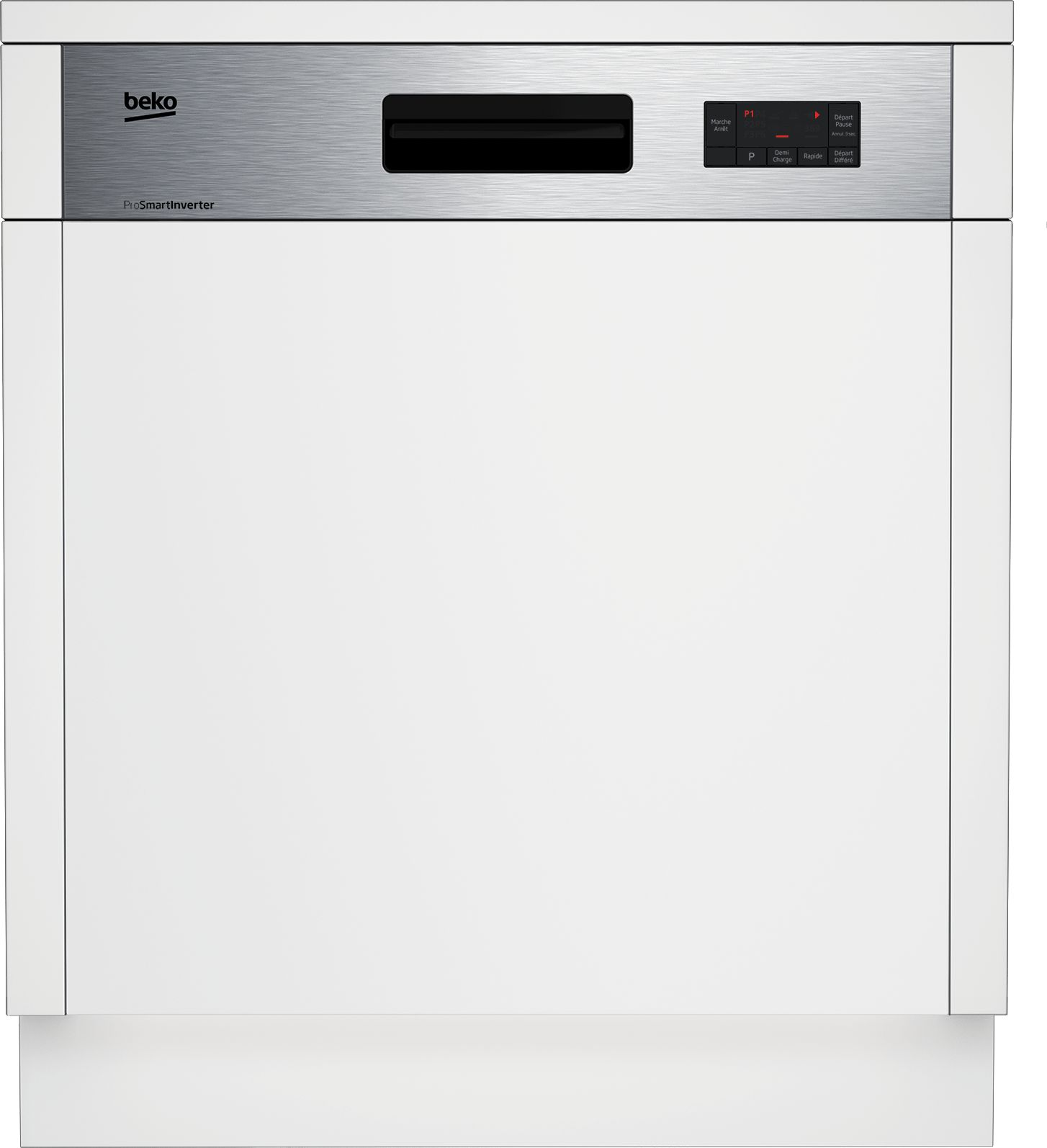 BEKO lave vaisselle 60 cm intégrable 13 couverts 47 db inox PDSN25311X - vue 2