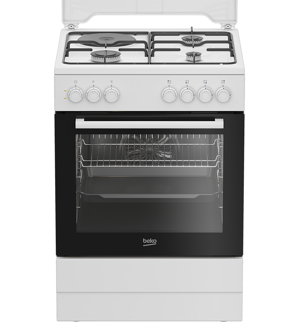 FBS63031WCS Cuisinière mixte Beko