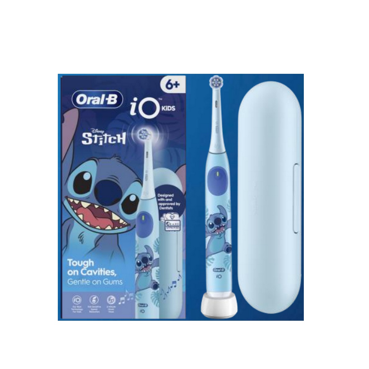 Brosse à Dents Électrique Oral-B iO Kids Stitch – 3 Modes de Brossage - vue 7