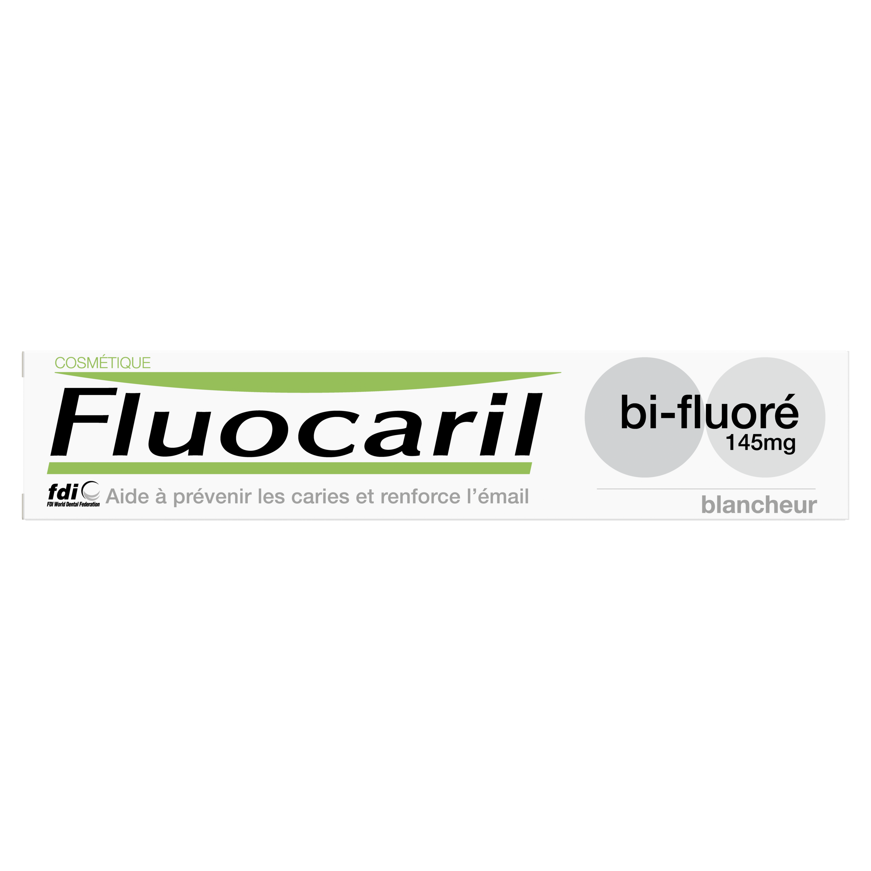 Dentifrice Blancheur Bi fluoré Fluocaril Le Tube De 75ml