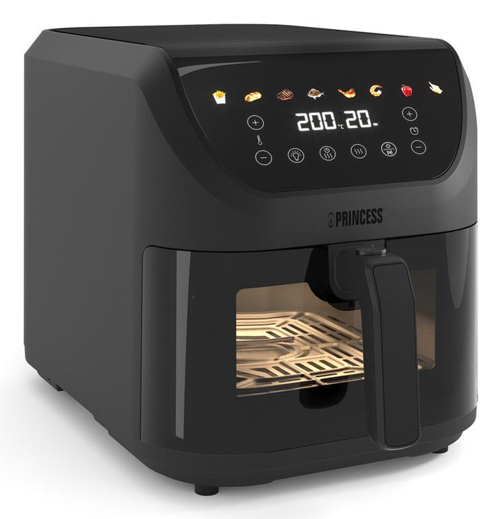 Princess SlimFry 182476 Friggitrice ad Aria Nero Tecnologia Aria Calda - vue 2