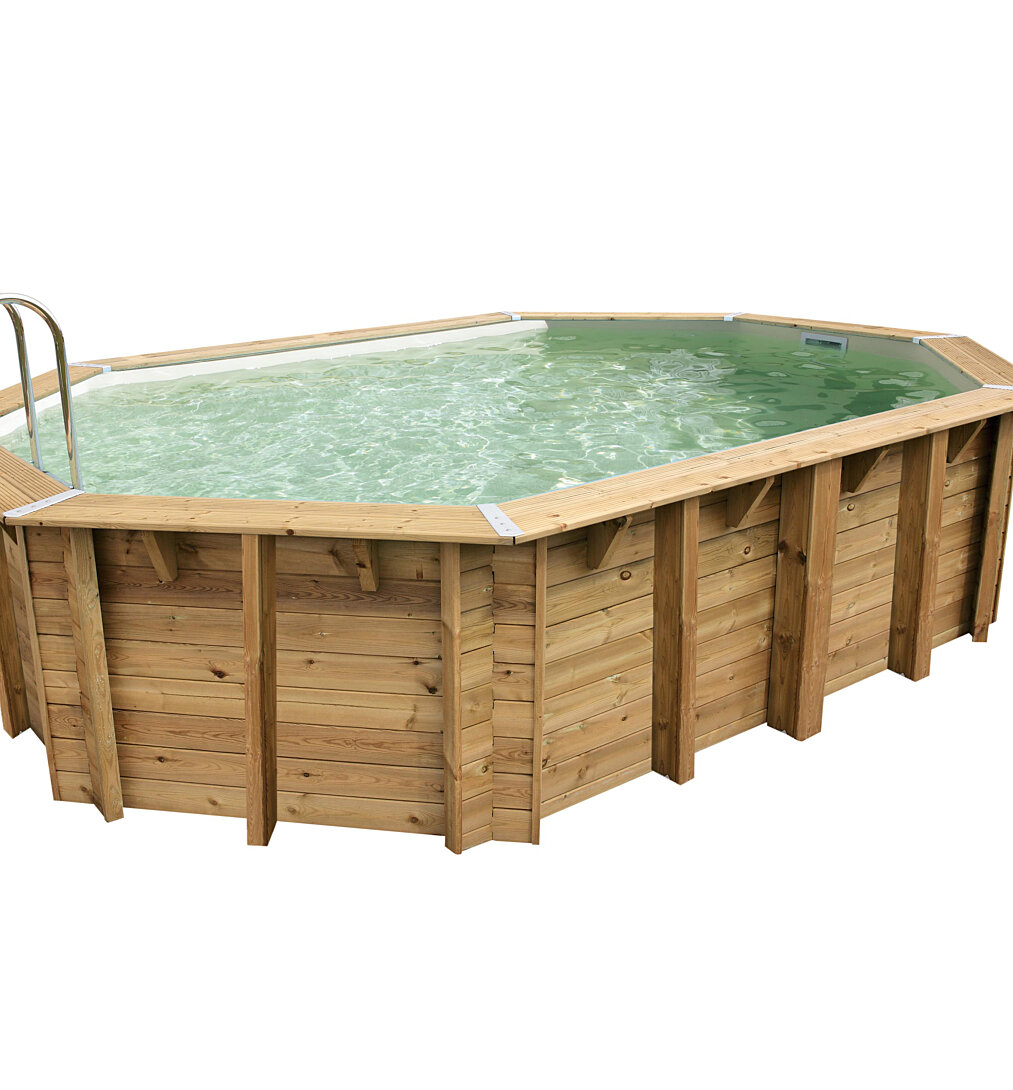 Piscine bois Sunwater 4 90 x 3 00 x 1 20 Liner Ubbink