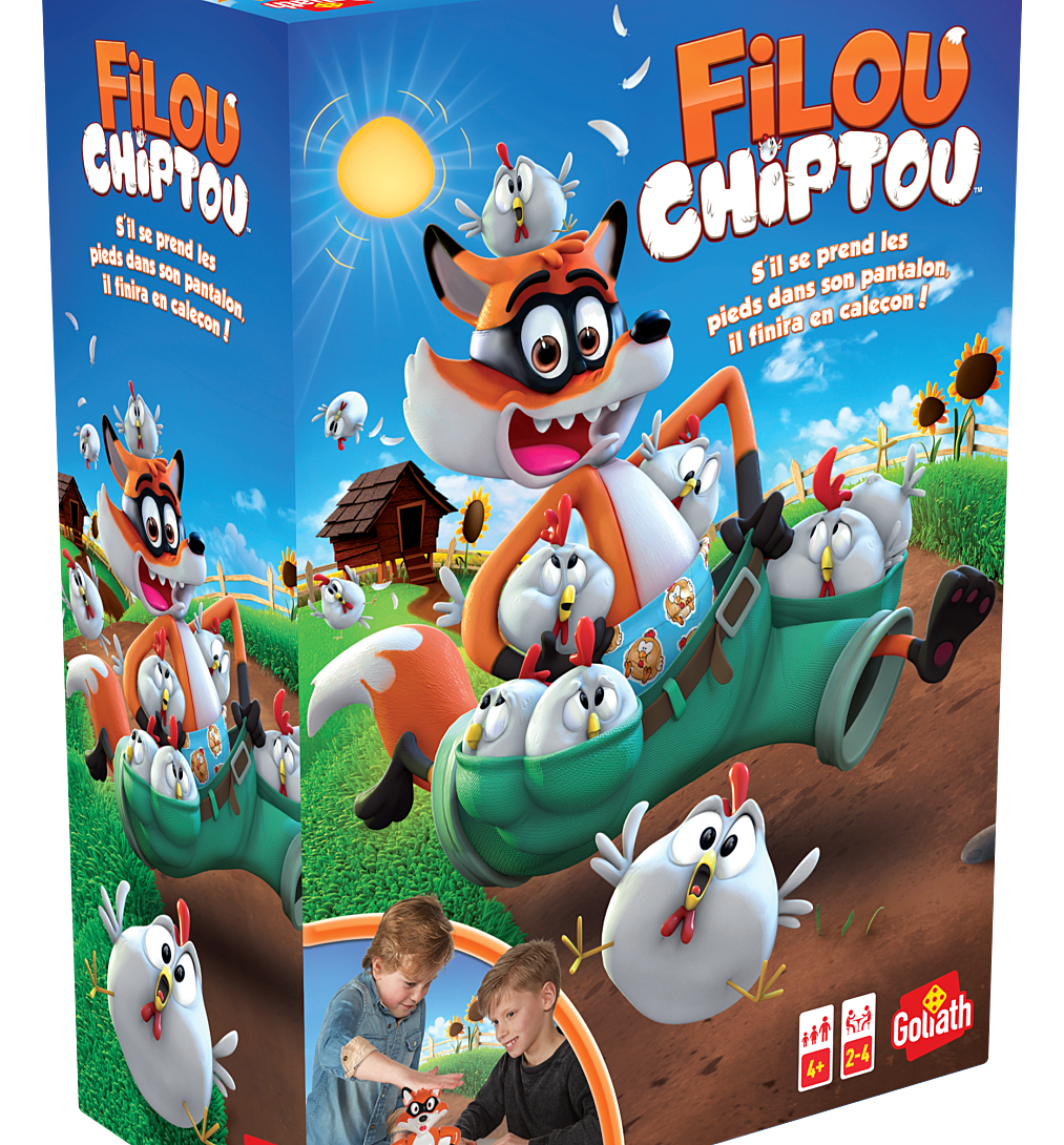 Filou Chiptou Goliath La Boîte