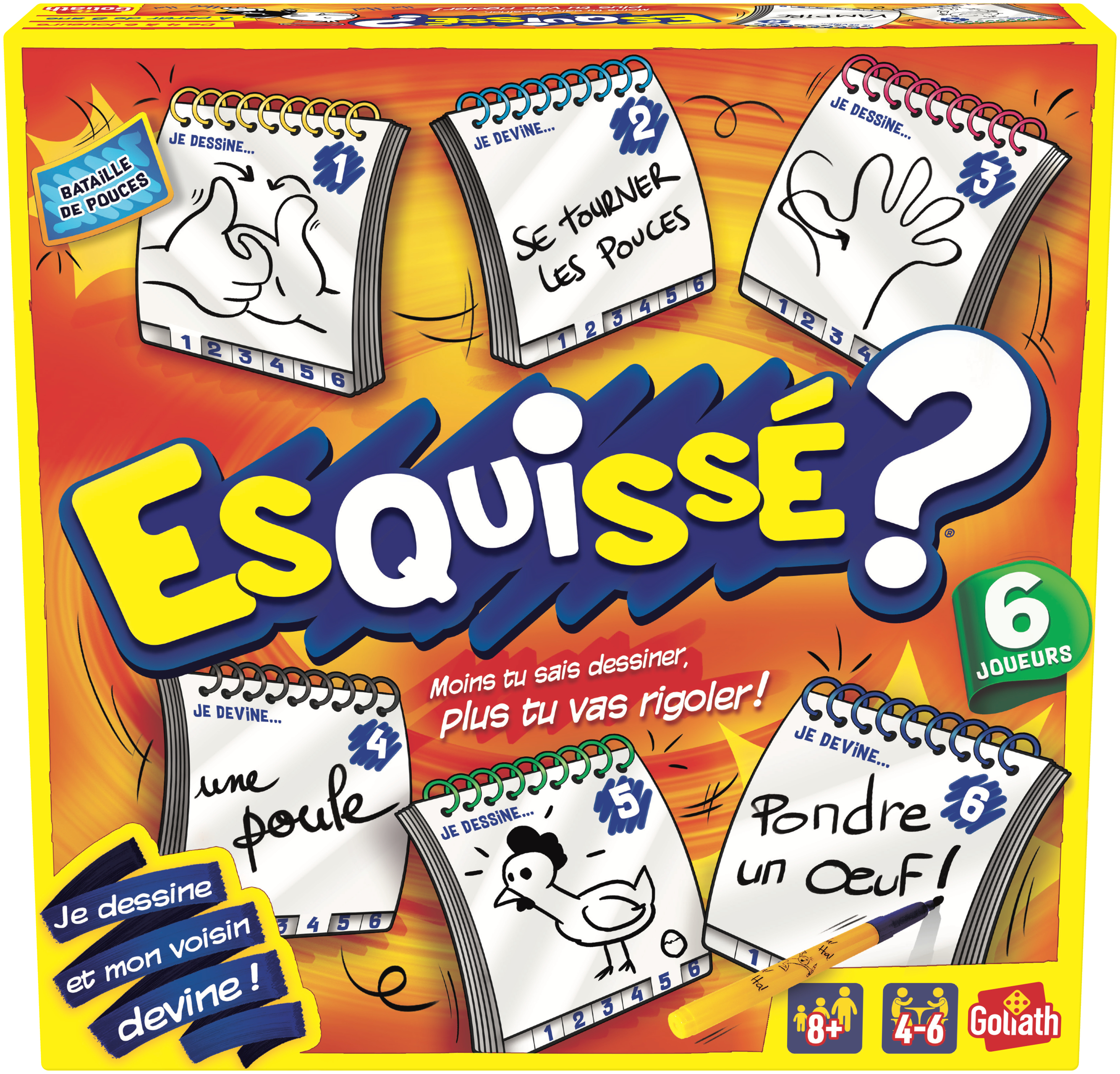 Esquissé 6 Joueurs