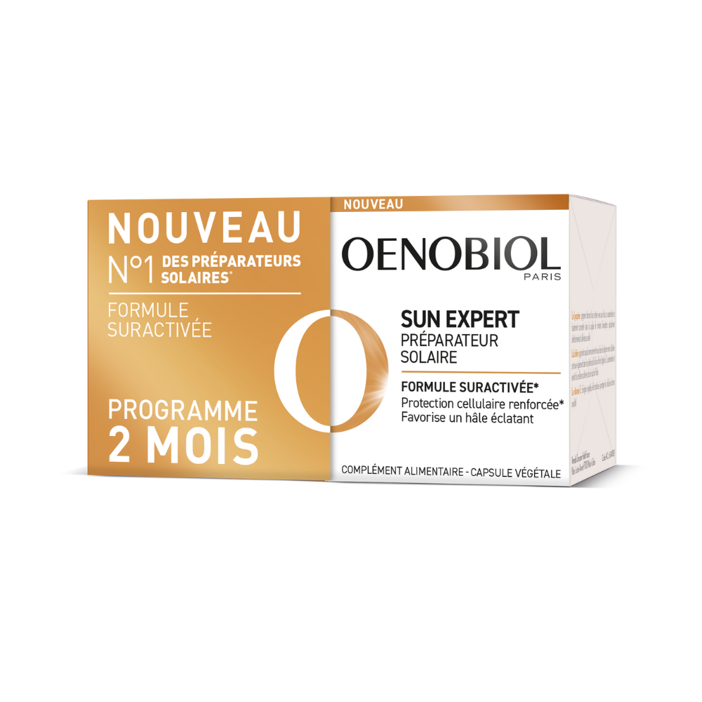 Oenobiol Sun Expert Préparateur Solaire 2x30 Capsules
