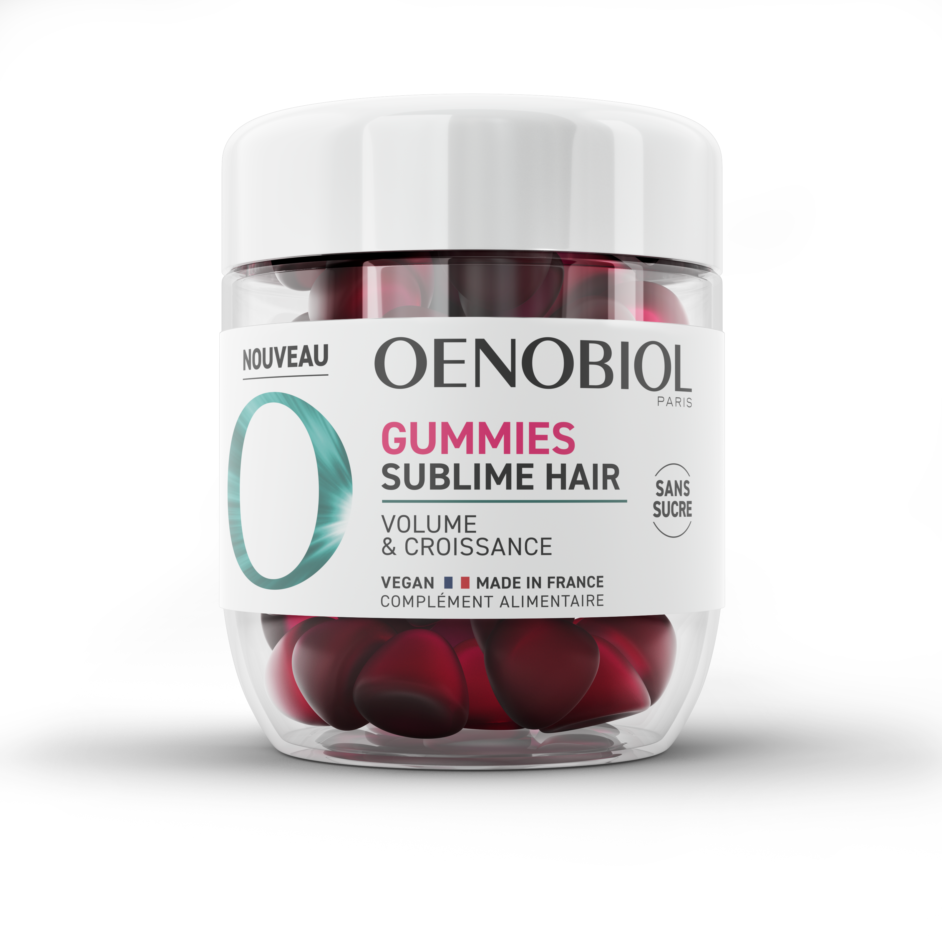 Oenobiol Gummies Sublime Hair Cheveux Volume & Croissance Pot 60 Gummies