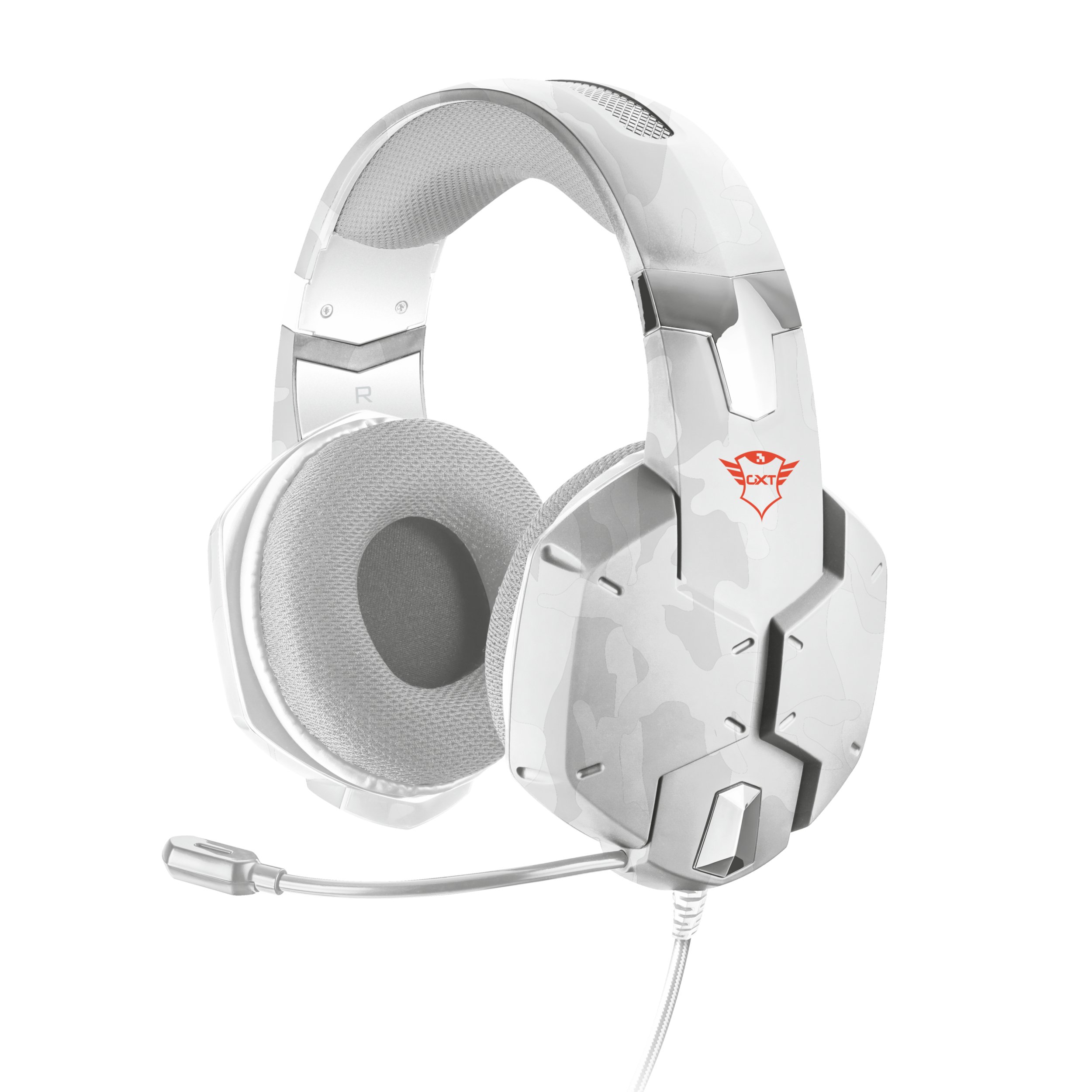 Casque gaming Trust Gxt 322w carus - snow camo
