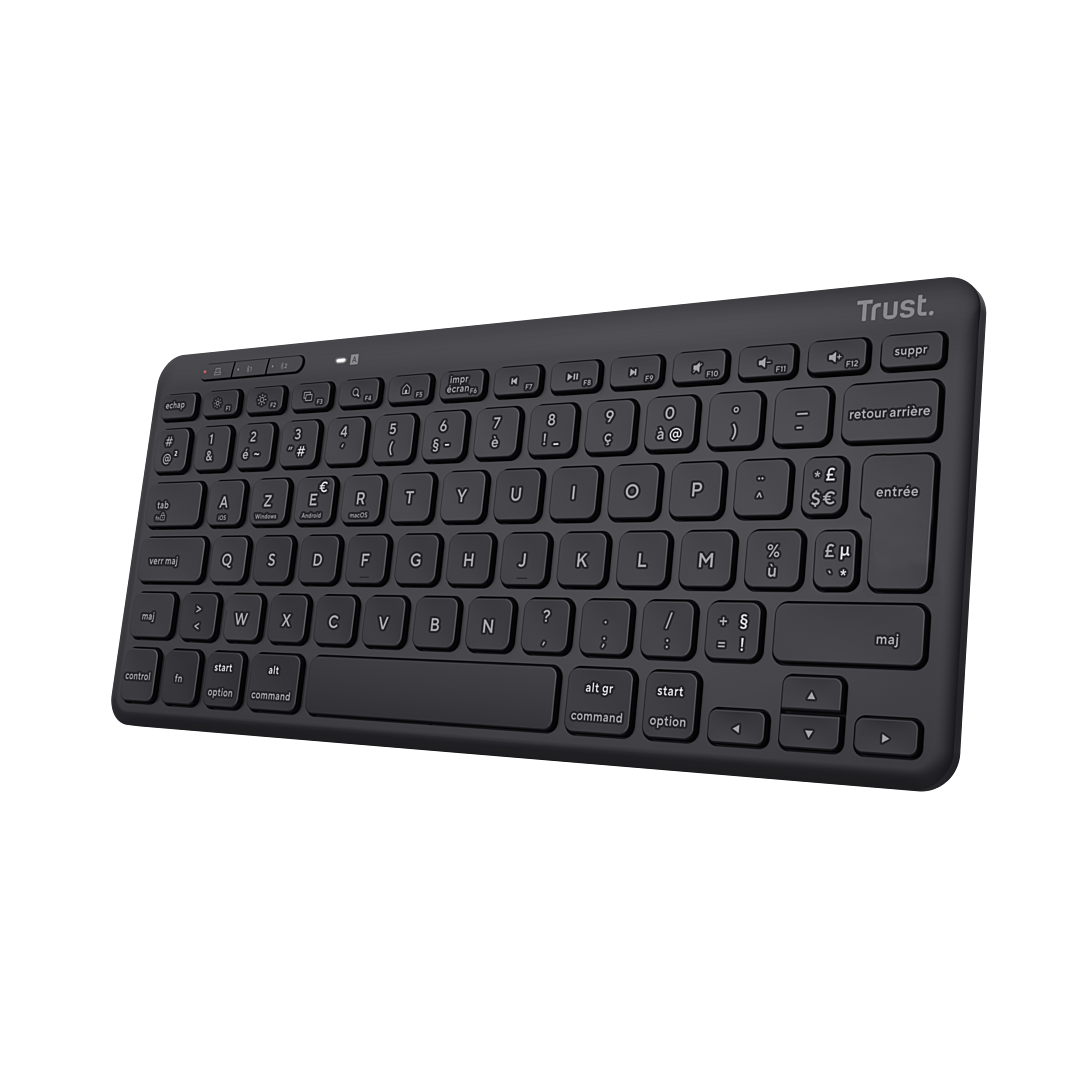 Trust Lyra clavier Maison Bluetooth AZERTY Français