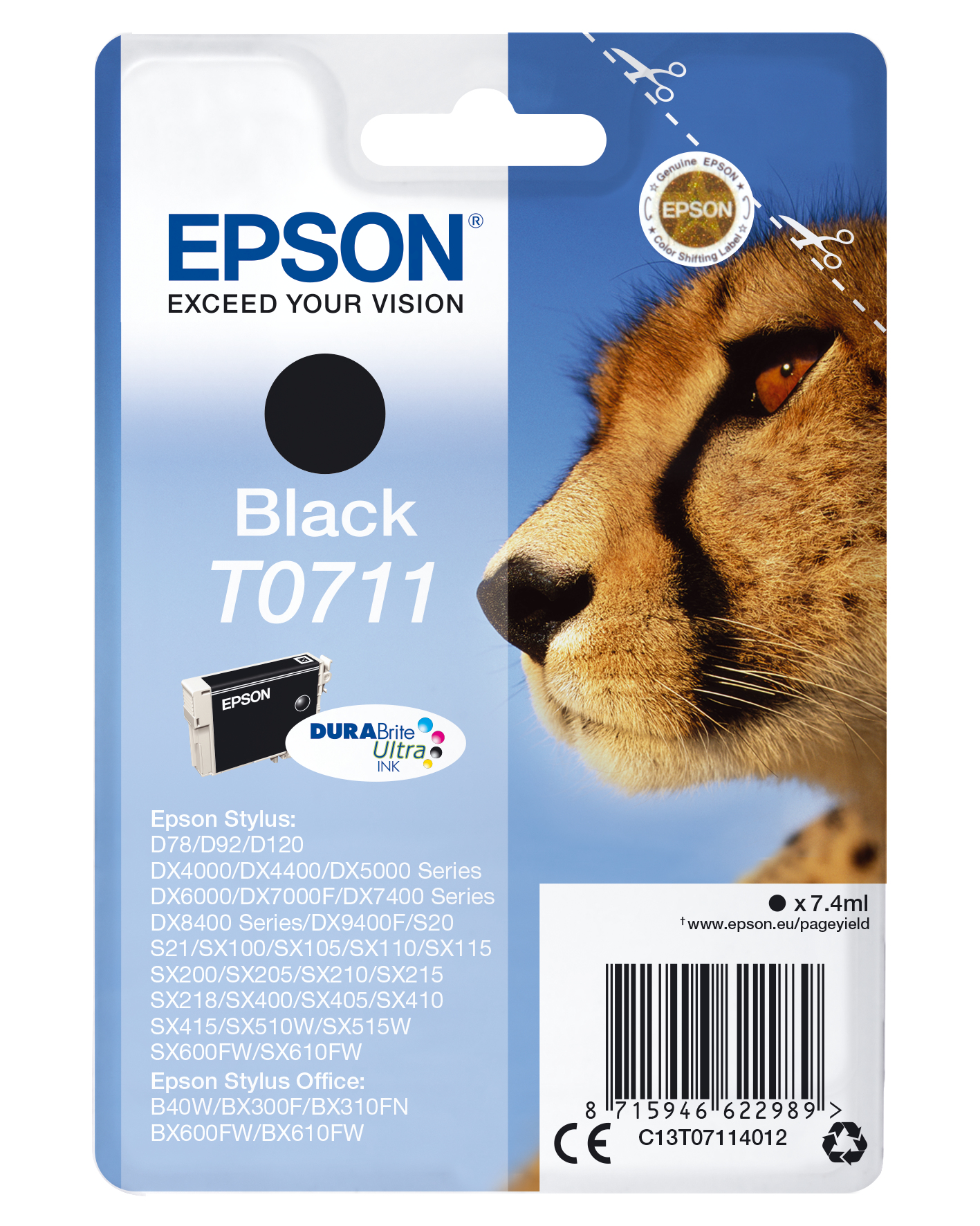 EPSON T0711 Cartouche - vue 7
