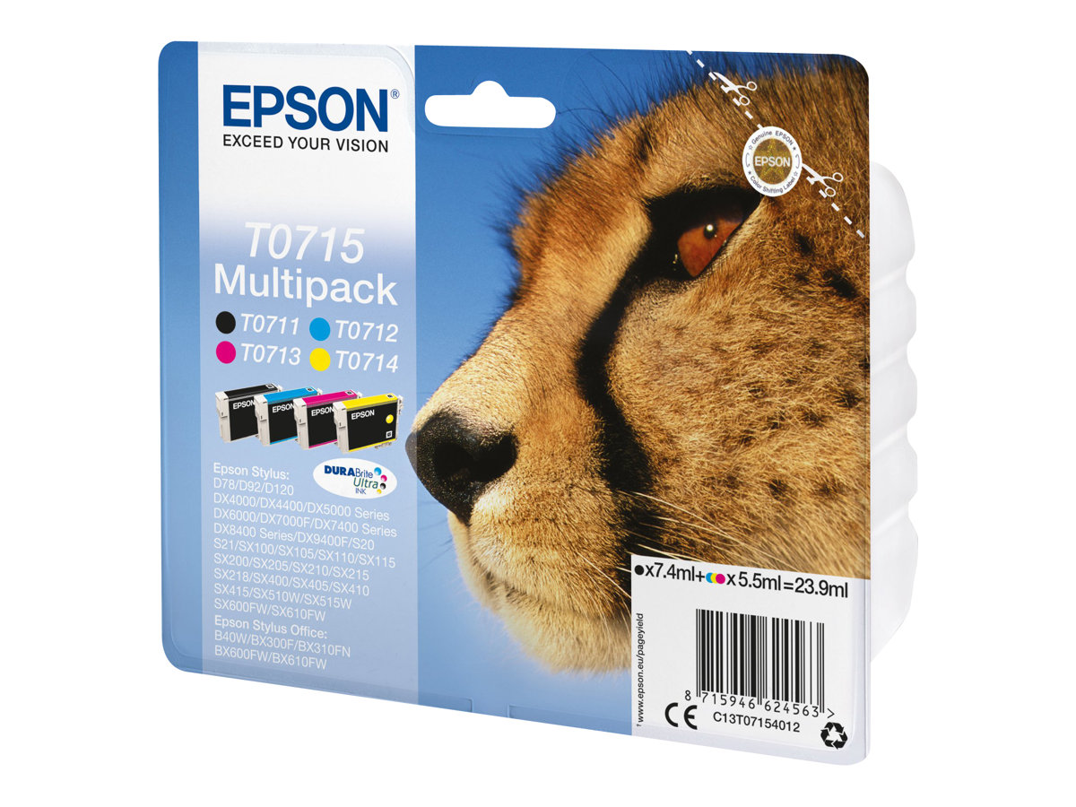 Pack De Cartouche D'encre Guepard 4 Couleurs Epson Le Pack - vue 6
