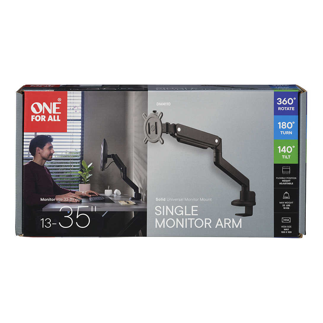 Support écran PC Single Arm 13 35 pouces Orientable - vue 3
