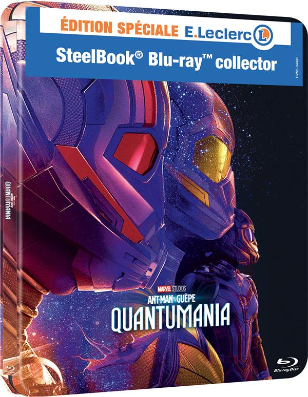 Ant-Man et la Guêpe 3 : Quantumania - Édition collector SteelBook spéciale E. Leclerc