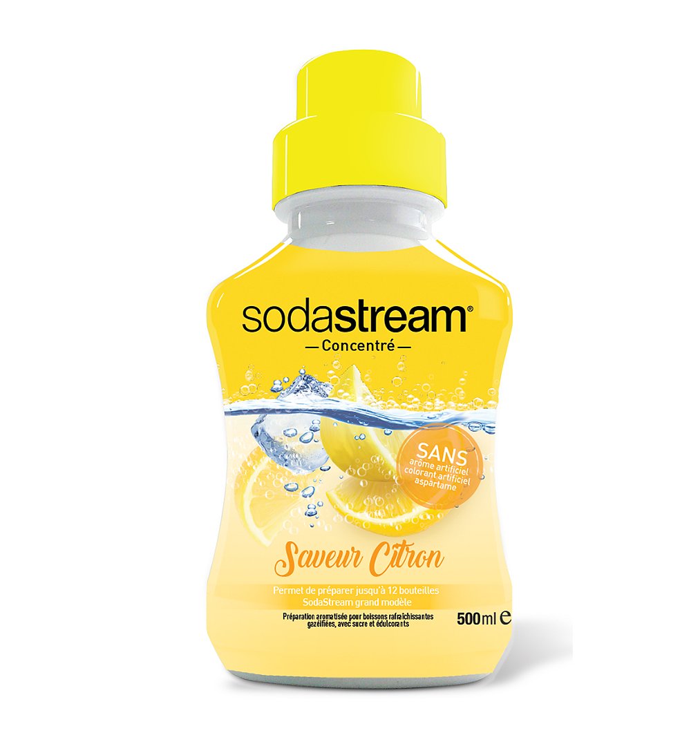 Concentré sirop Sodastream Saveur citron 500ml