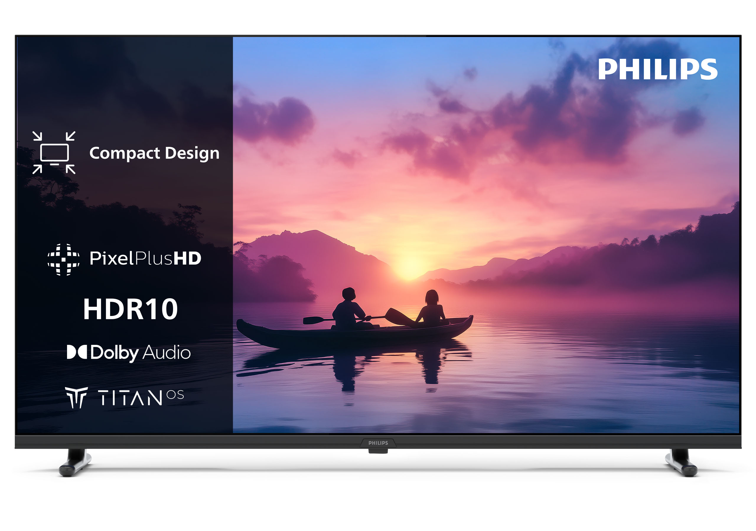 Philips 40PFS6000 HD LED Smart TV Écran 40 Pouces avec Pixel Plus Plateforme Titan OS et Son Dolby Digital Compatible Alexa et Assistant Vocal Google - vue 8
