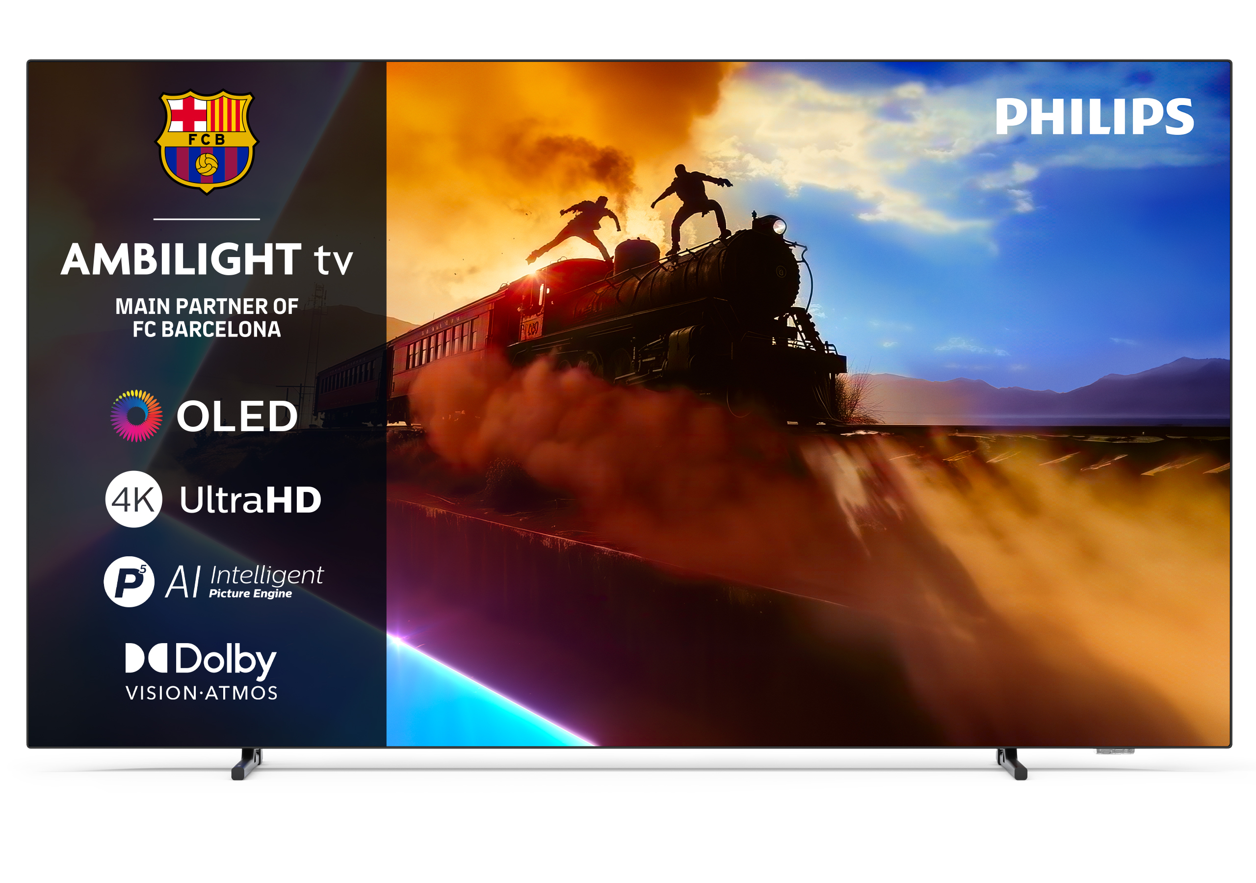 OLED 55OLED760 139 cm 4K UHD Ambilight P5 IA VRR 120 Hz Smart OS Titan 2025