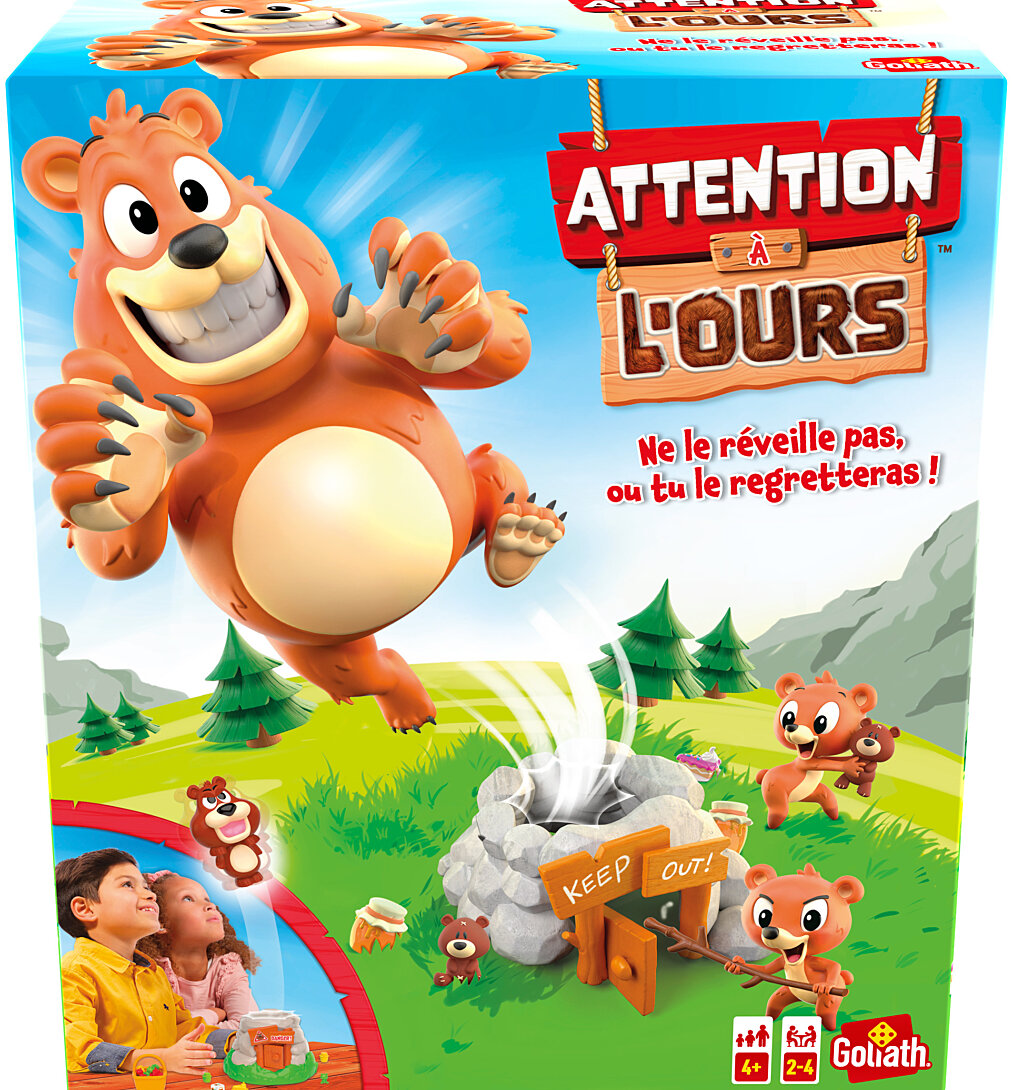 Attention à l'ours - Jeu de société Goliath