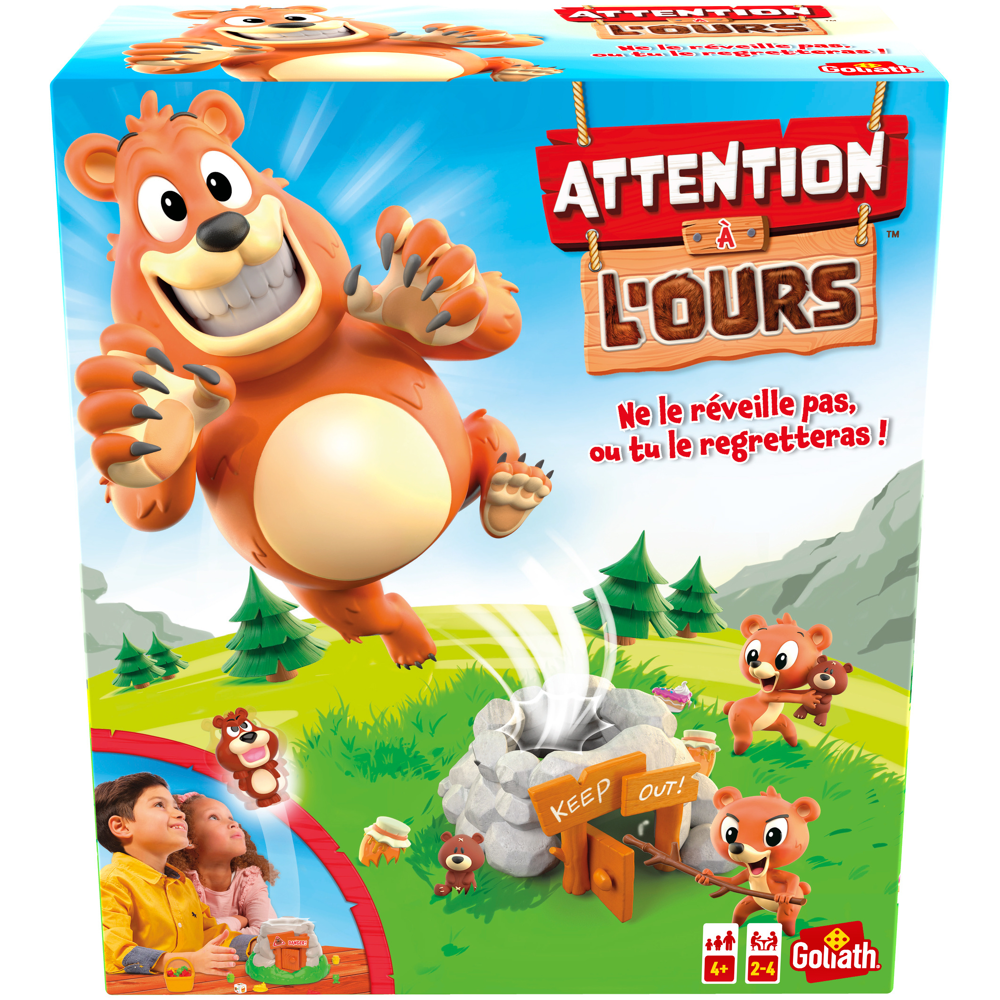 Attention à l'ours - Jeu de société Goliath