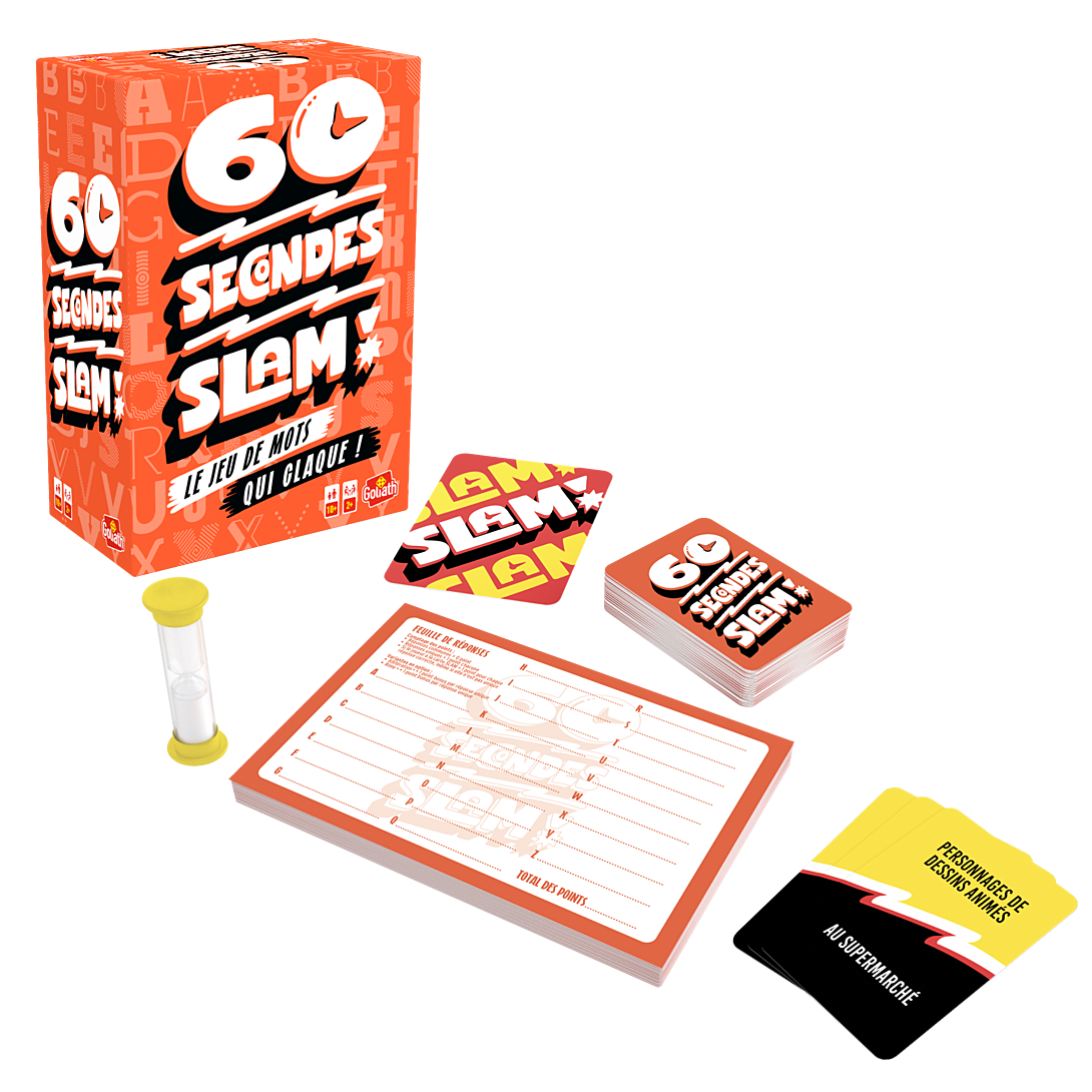 Jeu d’ambiance Goliath 60 Seconds Slam - vue 2