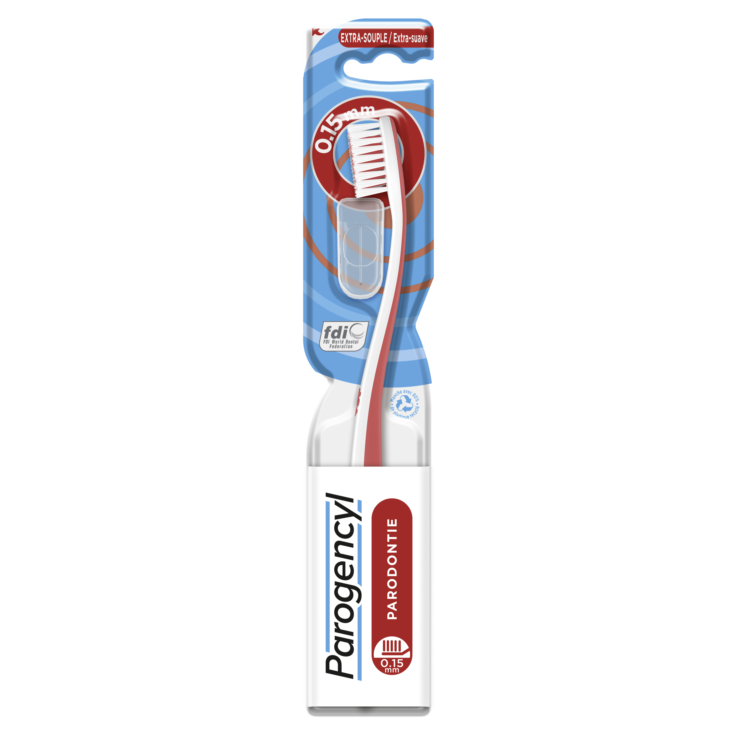 Parogencyl, Brosse à dents Parodontie 15/100