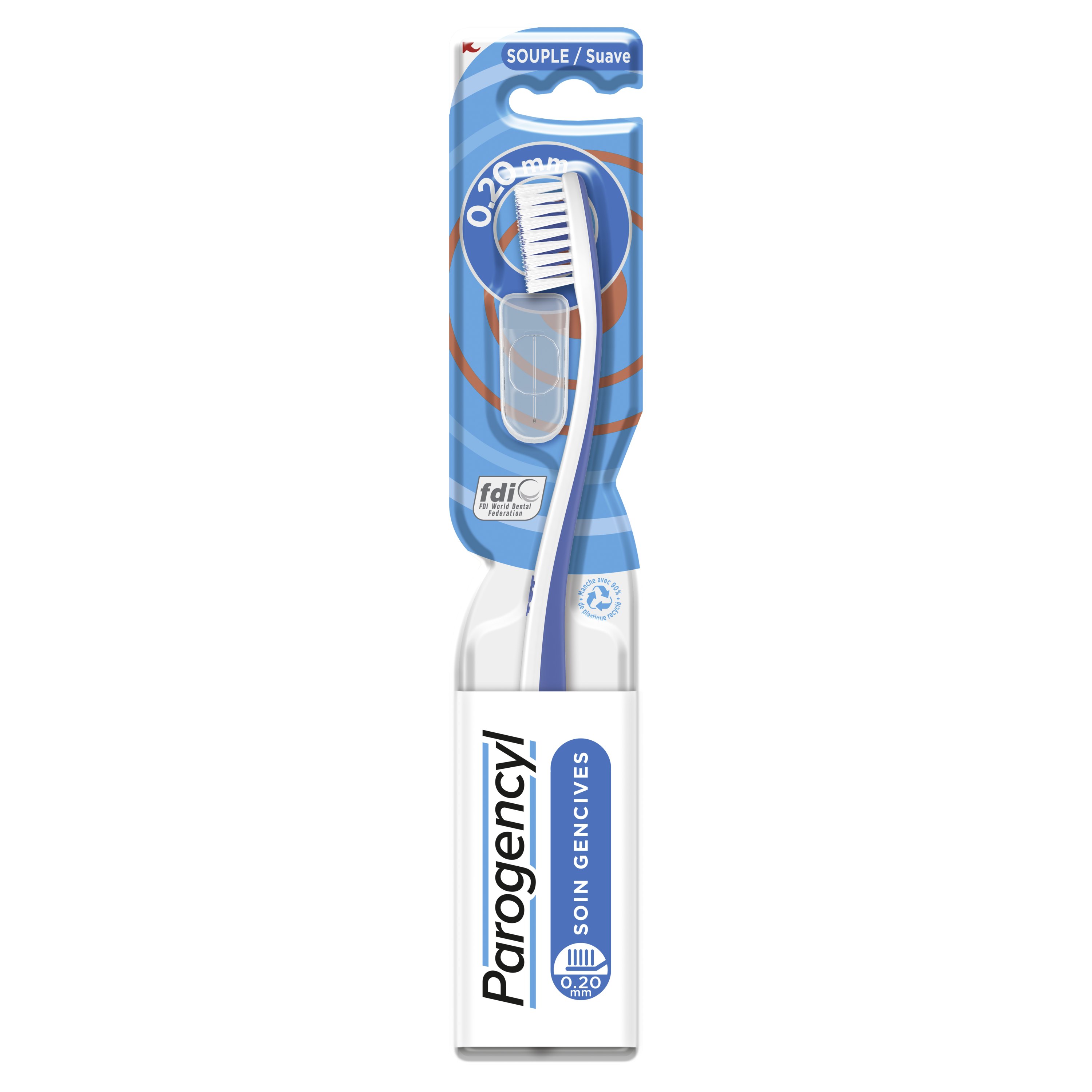 Parogencyl, Brosse à dents Soin Gencives 20/100