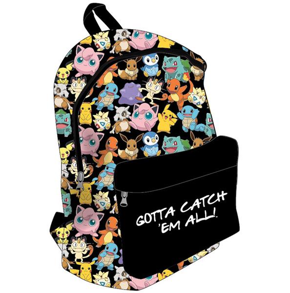 Pokémon - Sac à dos Pikachu et ses amis