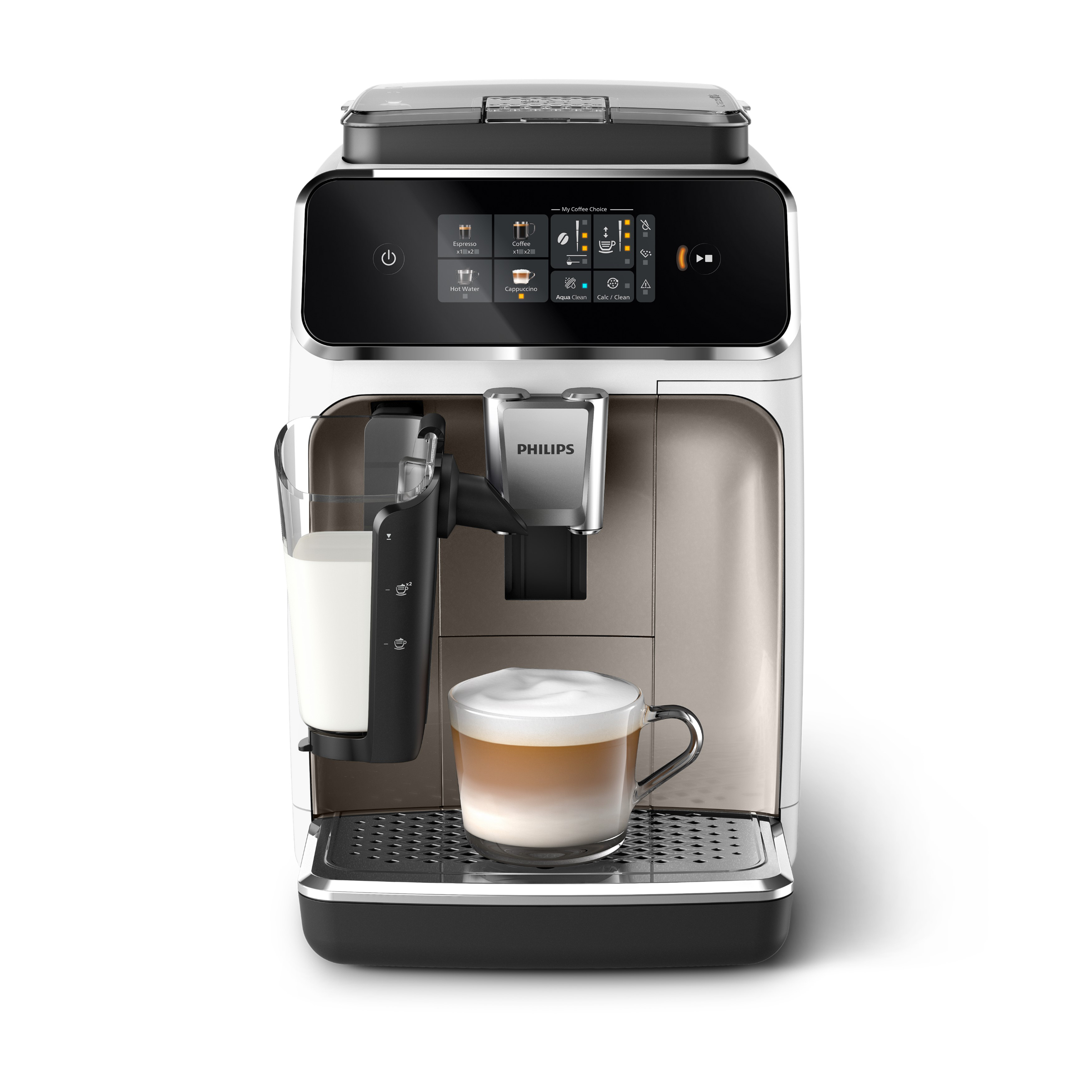 Expresso Broyeur PHILIPS EP233340 Machine à café à grain Série 2300 LatteGo