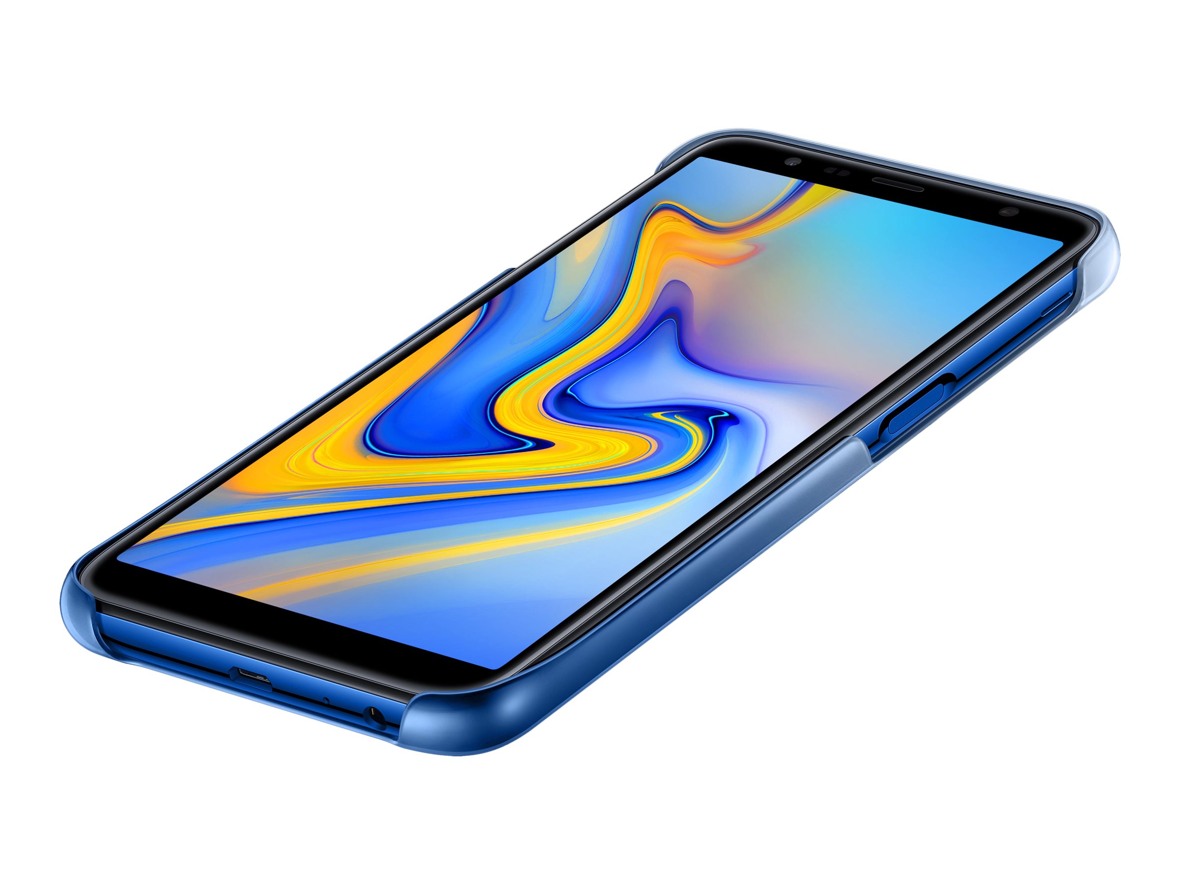 Coque arrière 'evolution' noir g j6+ Samsung Ef-aj610cl