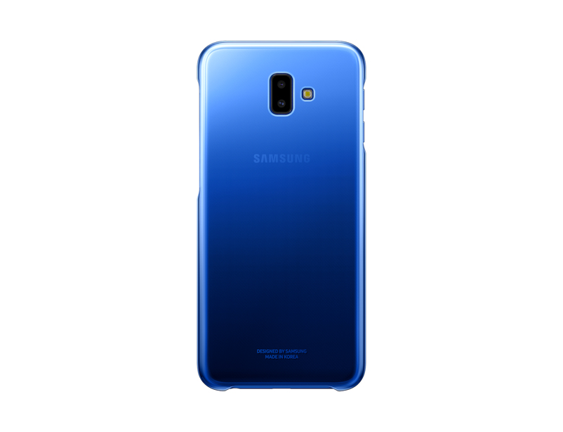 Coque arrière 'evolution' bleu g j6+ Samsung Ef-aj610cr
