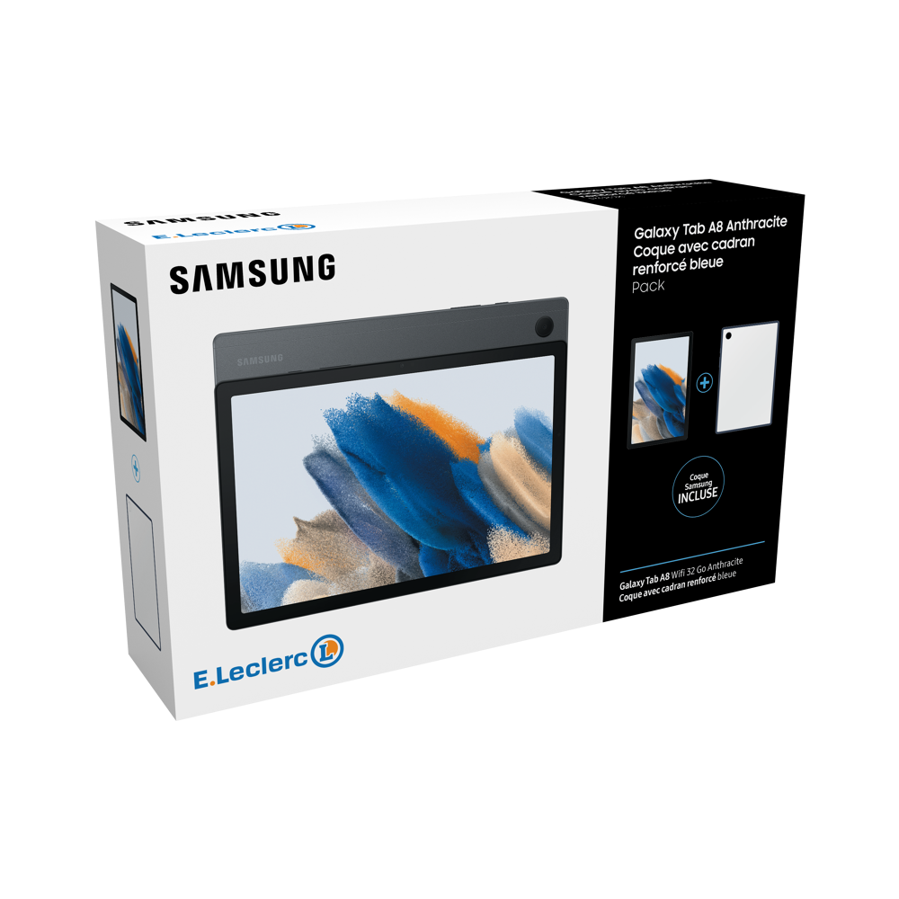 TABLETTE 10 POUCES Samsung Pack TabA8 32G GREY