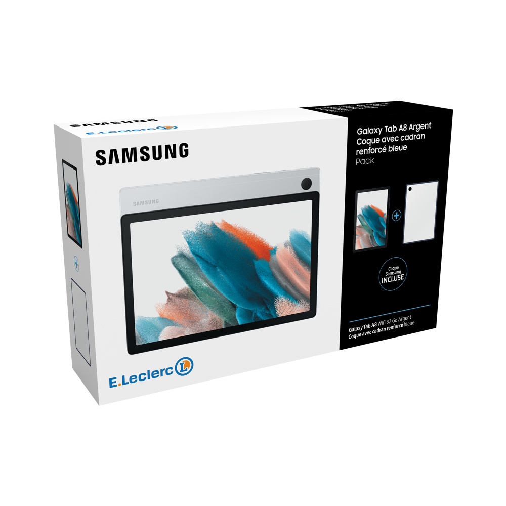 TABLETTE 10 POUCES Samsung Pack TabA8 32G SILV