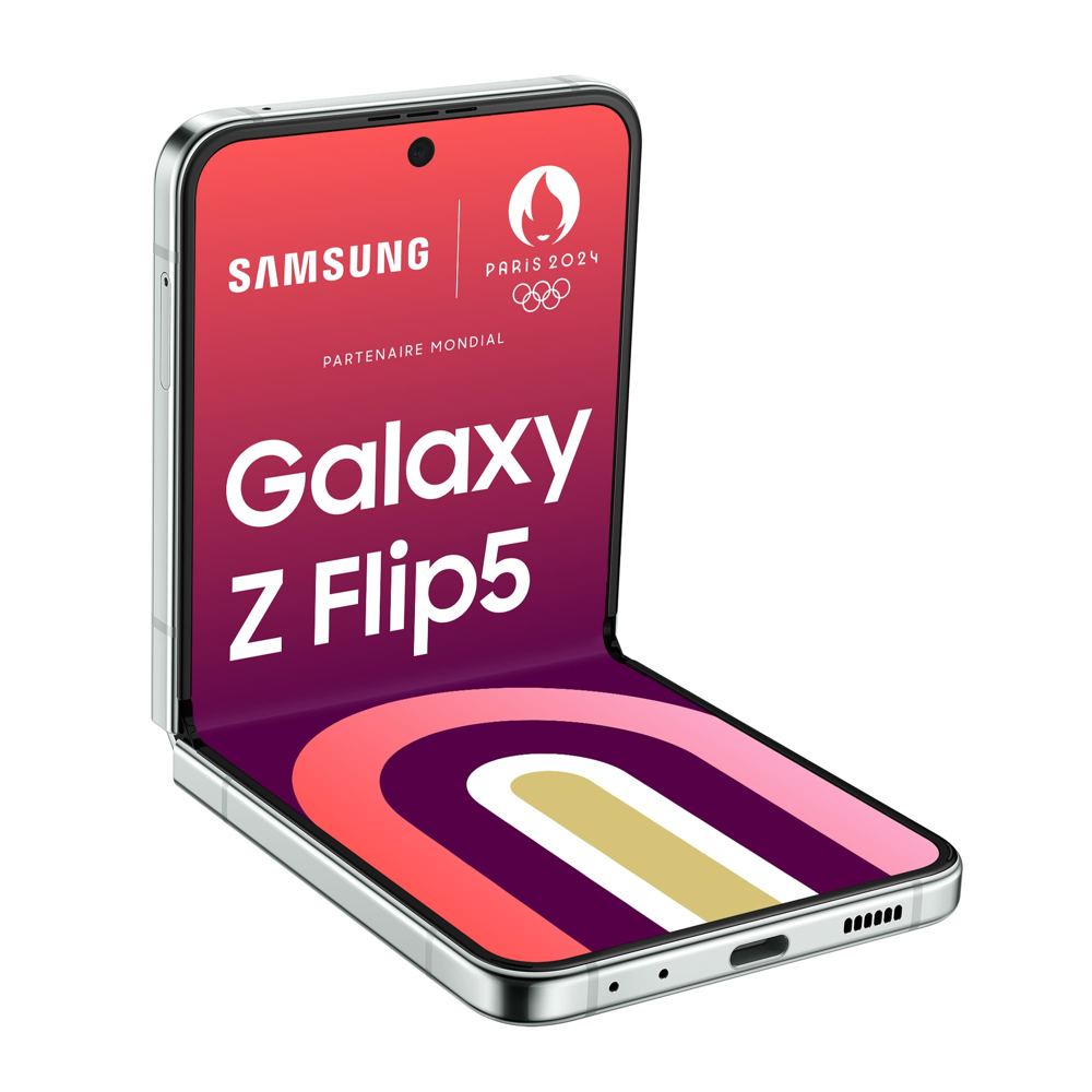 Samsung Galaxy Z Flip5 Smartphone 512Go Vert d’eau