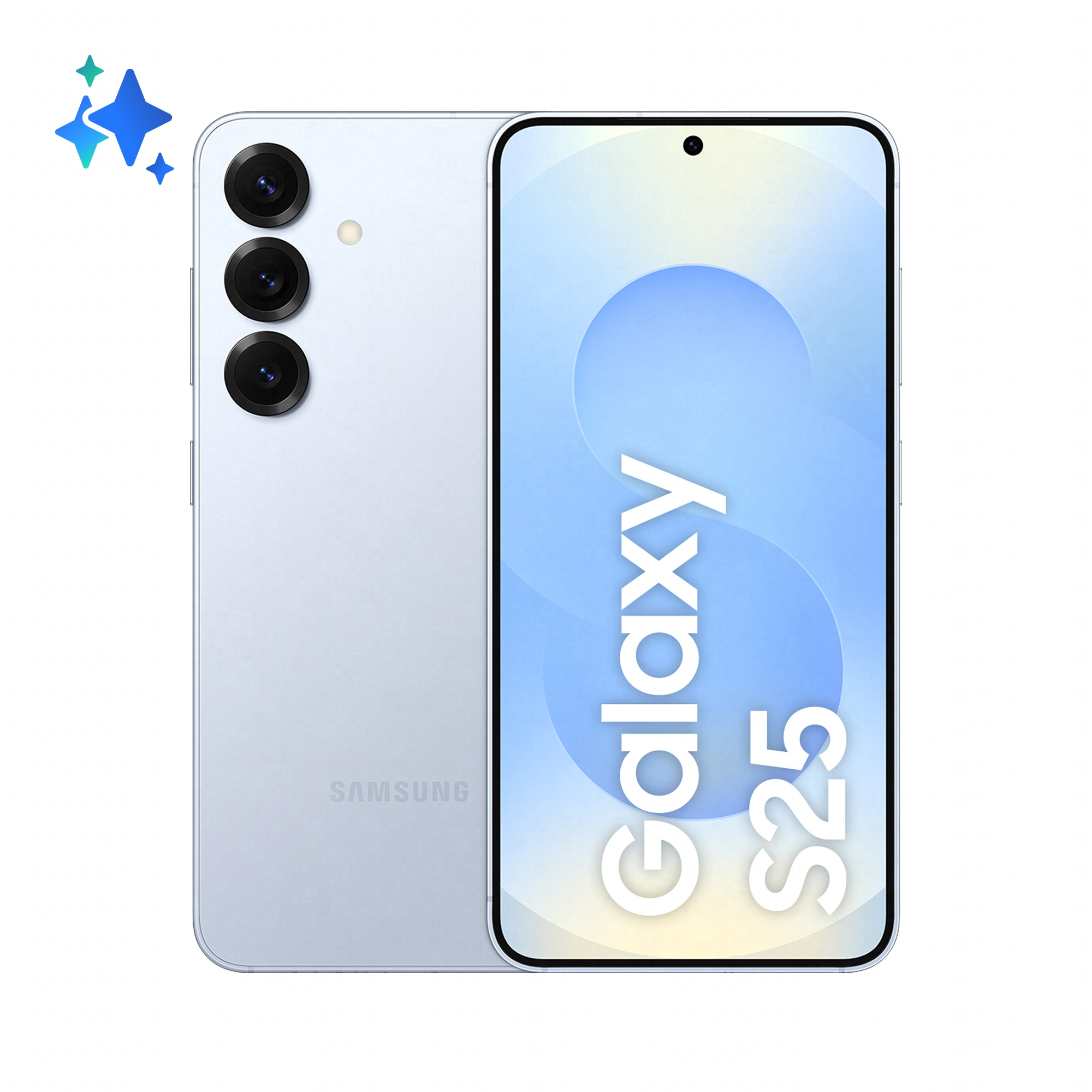 Samsung Galaxy S25 15,8 cm (6.2) Double SIM Android 15 5G USB Type-C 12 Go 256 Go 4000 mAh Bleu