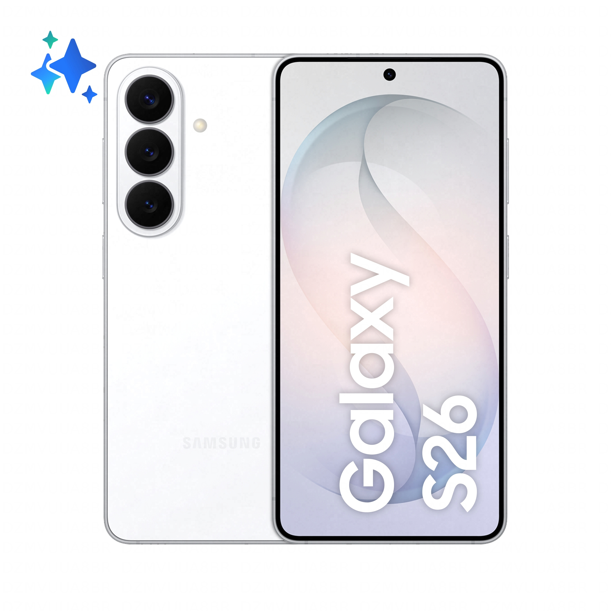 Samsung Galaxy S26 16 cm (6.3) Double SIM Android 16.0 5G USB Type-C 12 Go 256 Go 4300 mAh Blanc