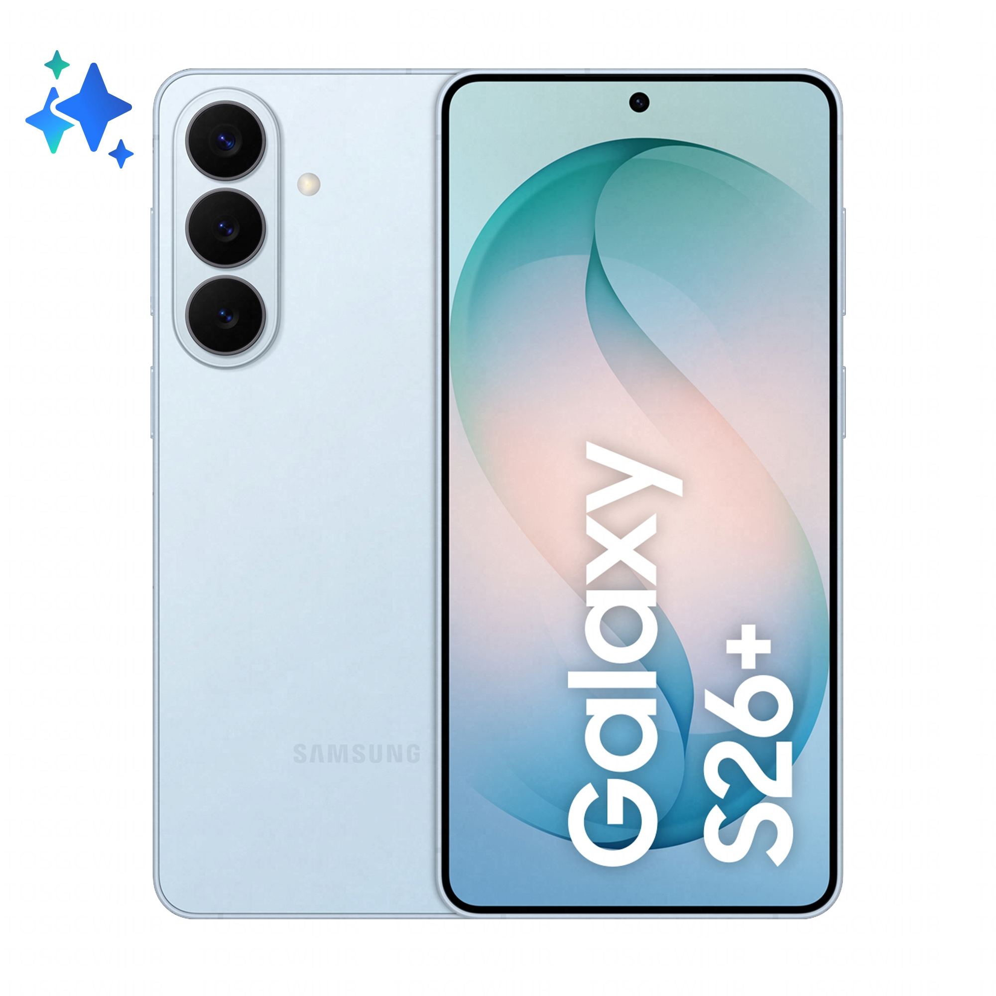 Samsung Galaxy S26+ 17 cm (6.7) Double SIM Android 16.0 5G USB Type-C 12 Go 512 Go 4900 mAh Bleu