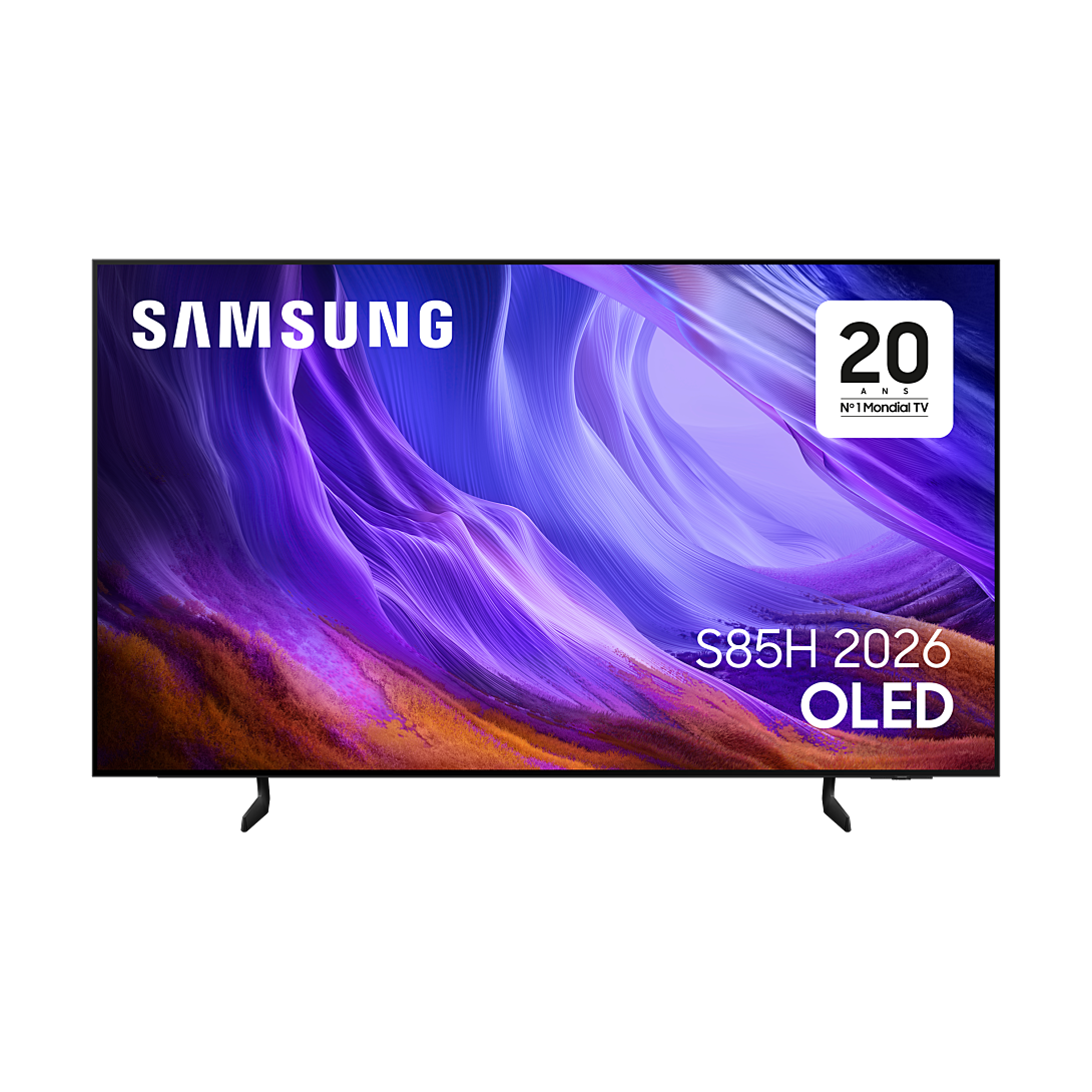 Samsung 65'' OLED S85H 4K Vision AI Smart TV 2026 - vue 3