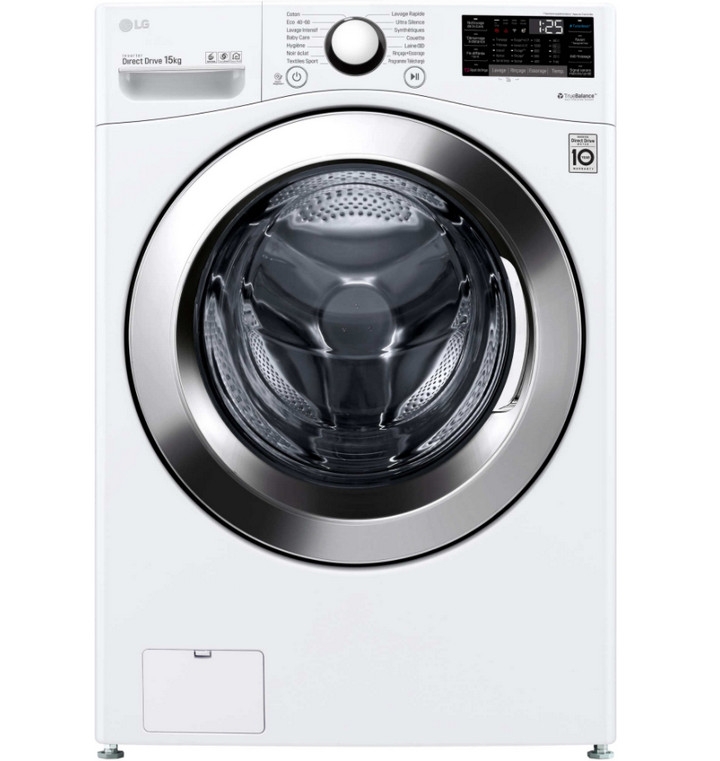 Lave-linge LG F51P12WH 15 kg