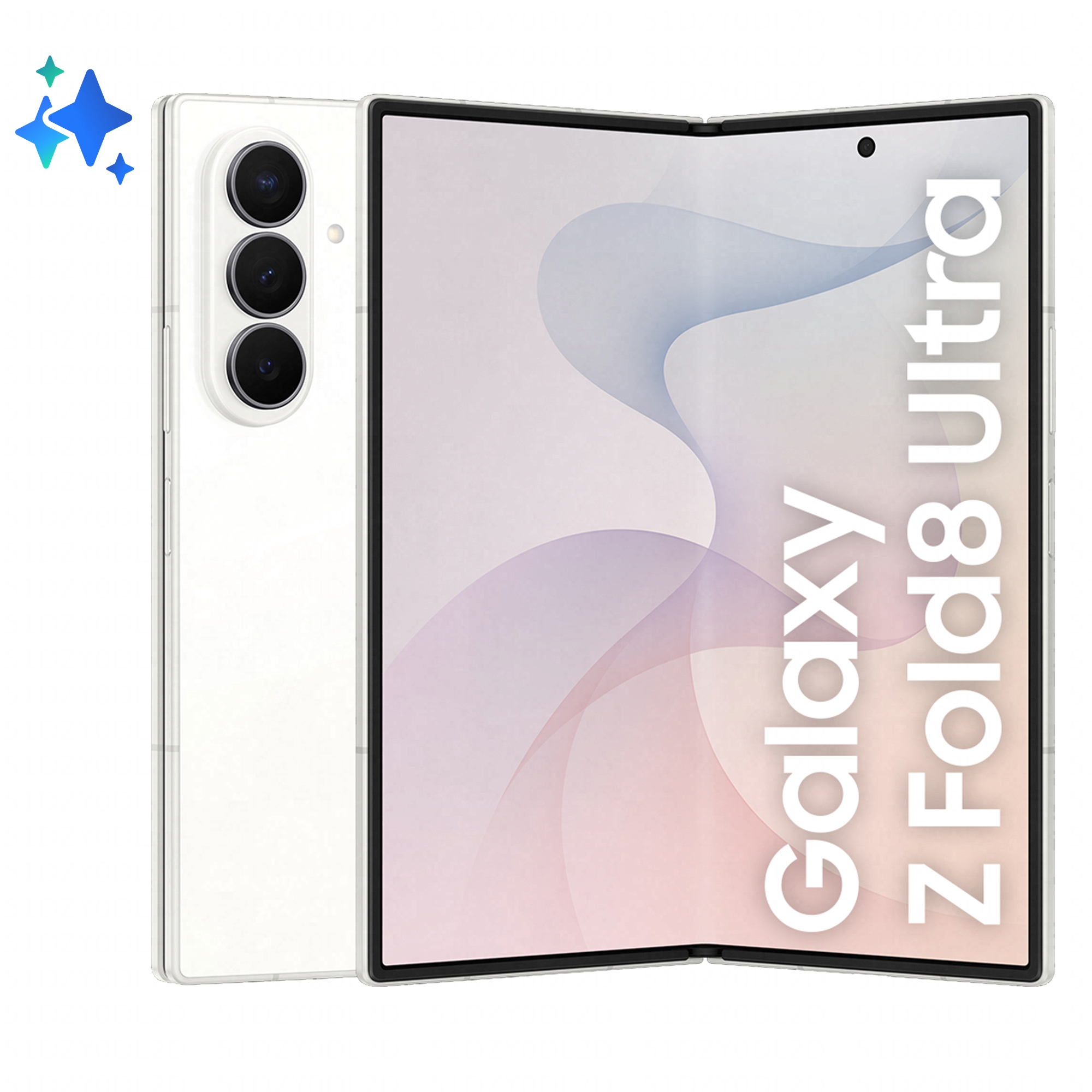Samsung Galaxy Z Fold8 Ultra 20,3 cm (8) Double SIM 5G USB Type-C 12 Go 256 Go 5000 mAh Crème