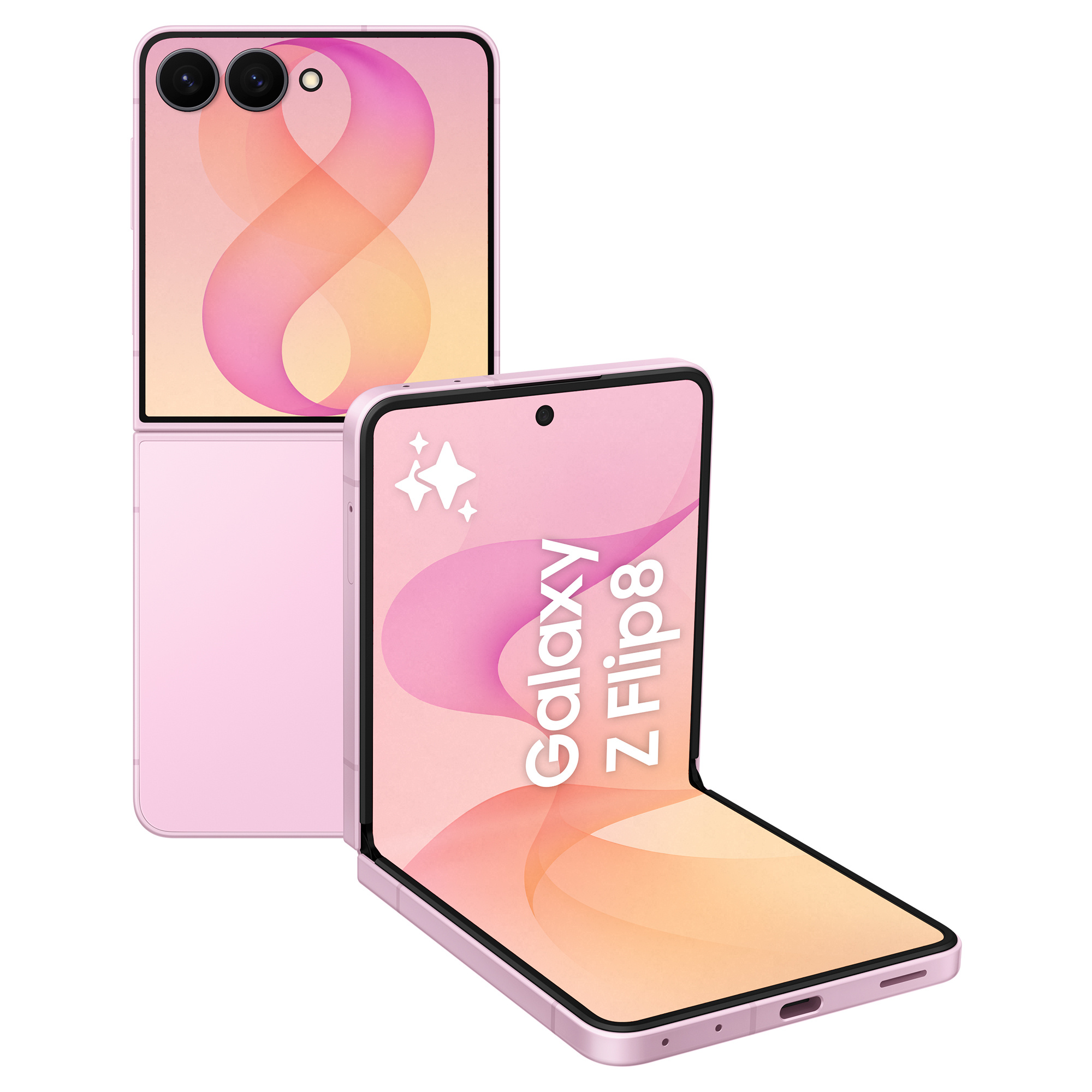Samsung Galaxy Z Flip8 17,5 cm (6.9) Double SIM 5G USB Type-C 12 Go 512 Go 4300 mAh Rose