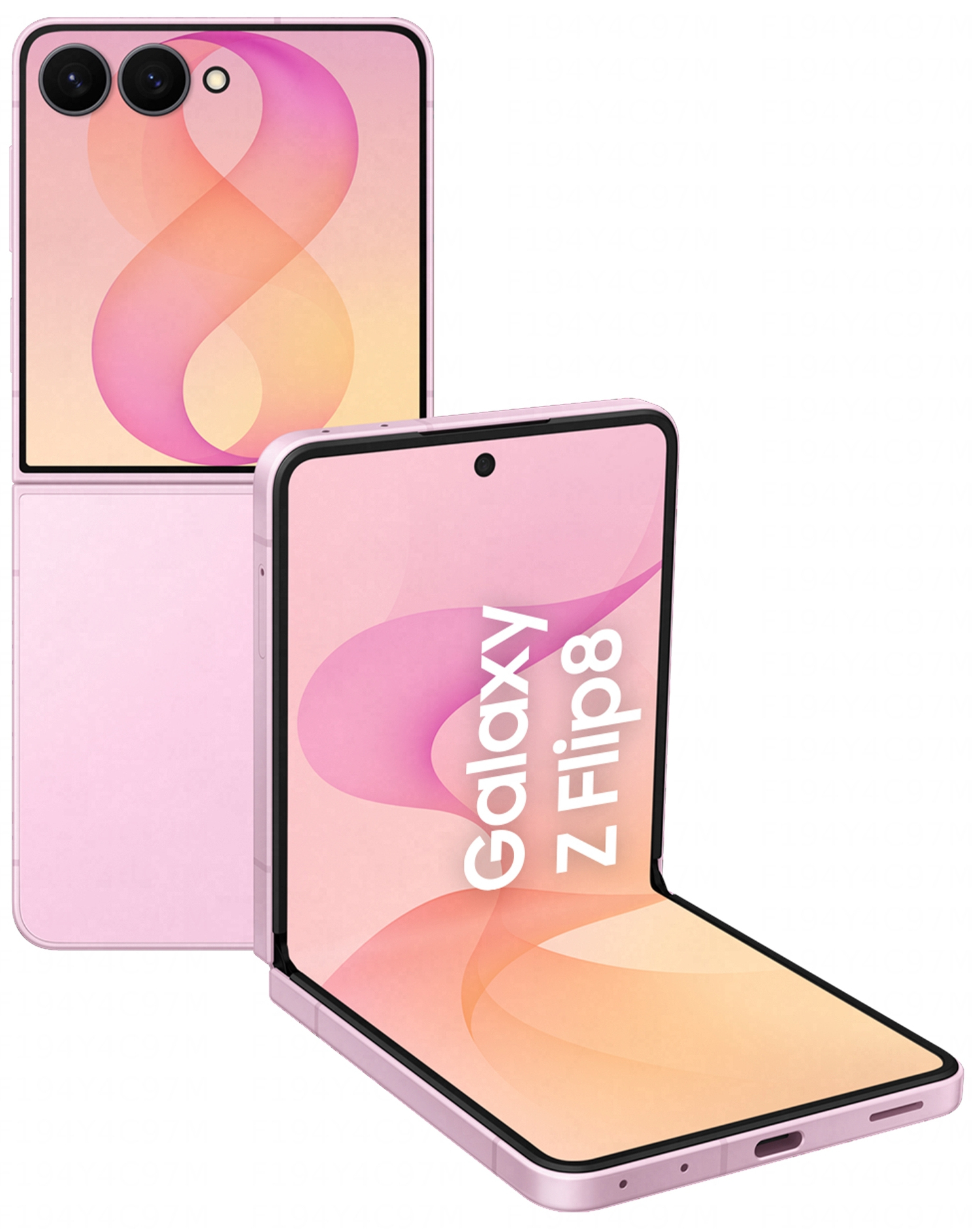 Samsung Galaxy Z Flip8 17,5 cm (6.9) Double SIM 5G USB Type-C 12 Go 256 Go 4300 mAh Rose